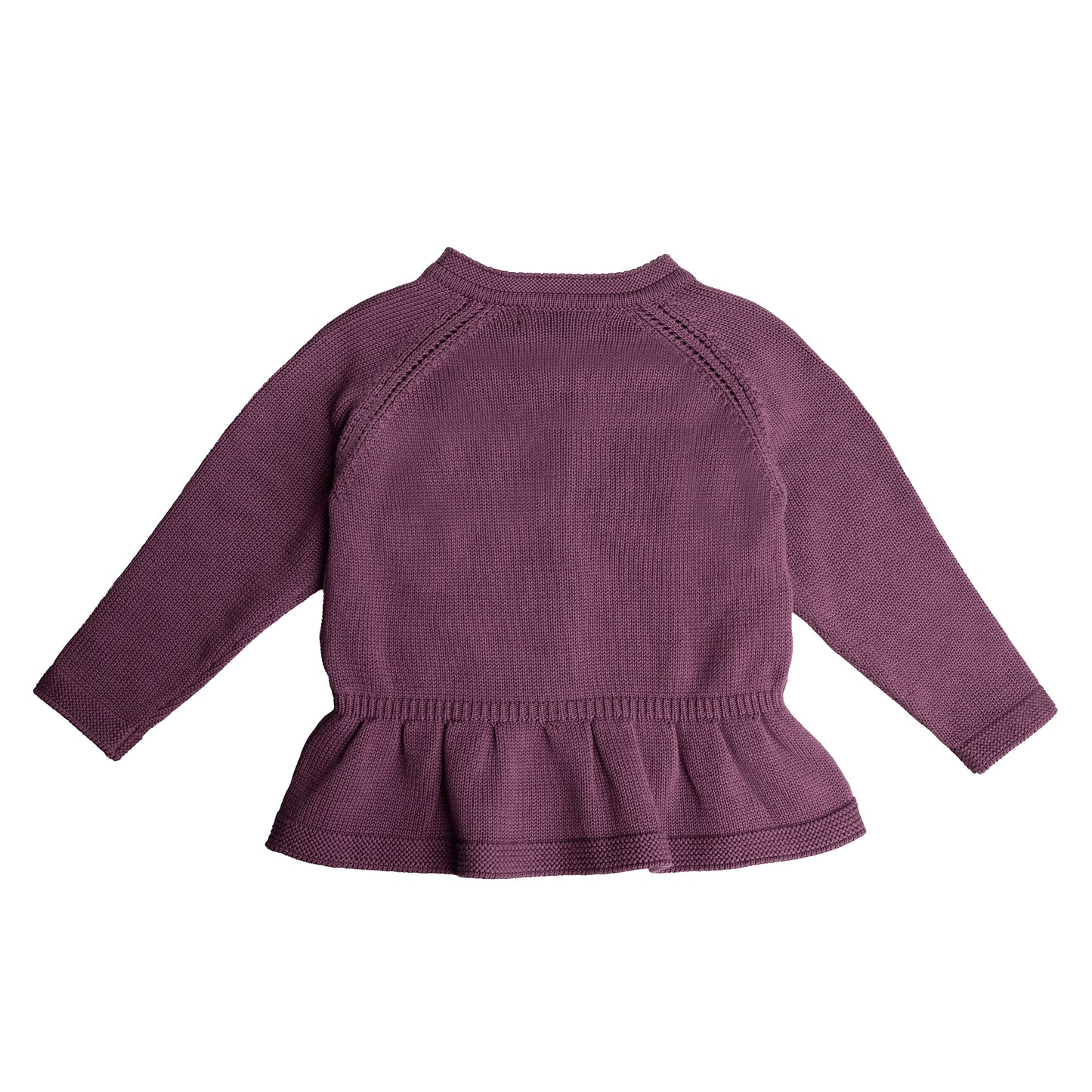 Hanevild Alma cardigan Blouses Prune purple