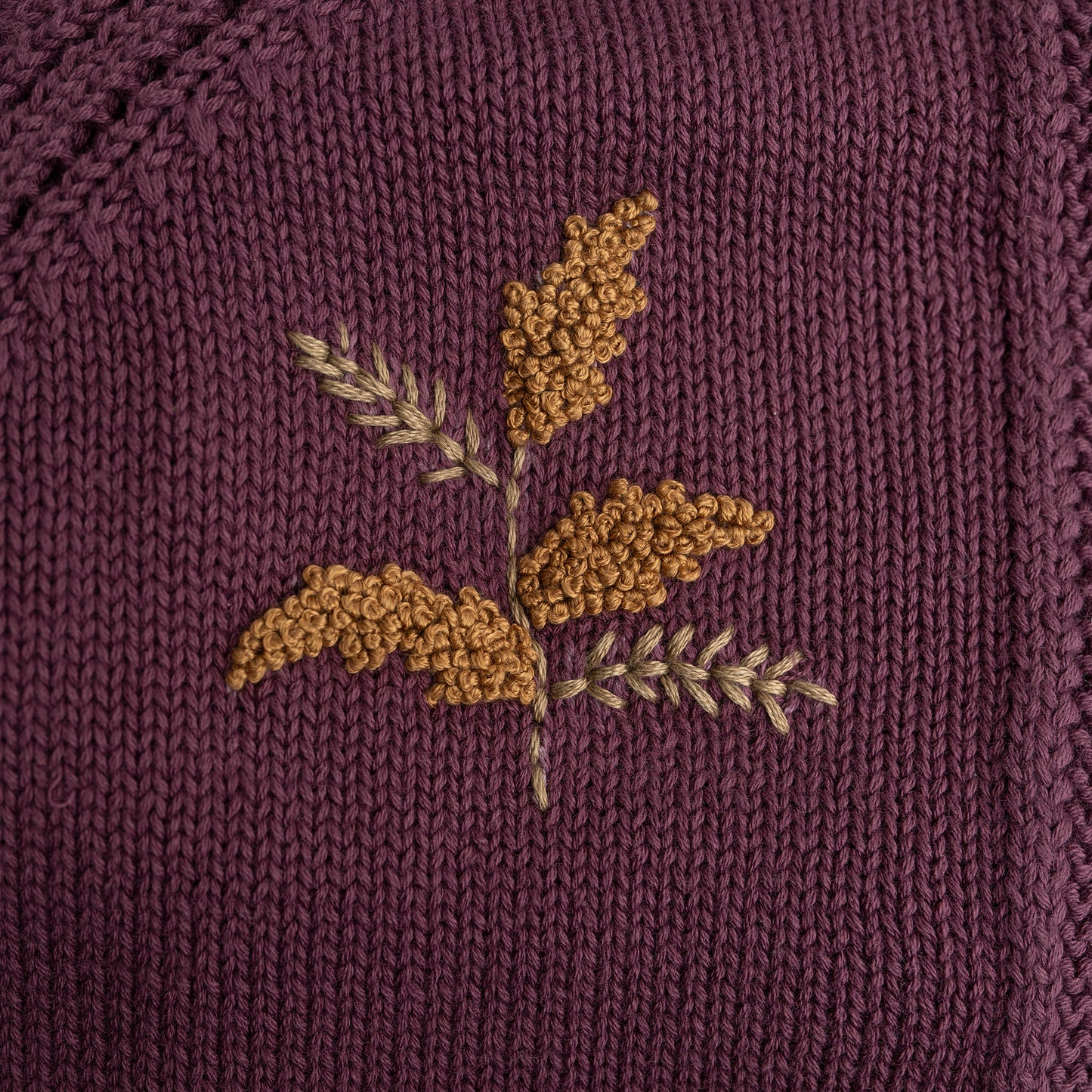 Hanevild Alma cardigan Blouses Prune purple