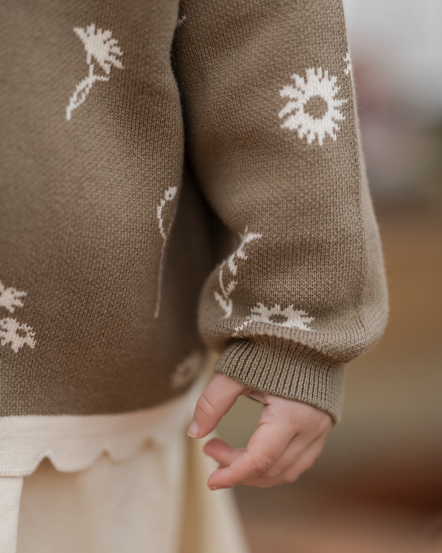 Hanevild Alva cardigan Blouses coriander