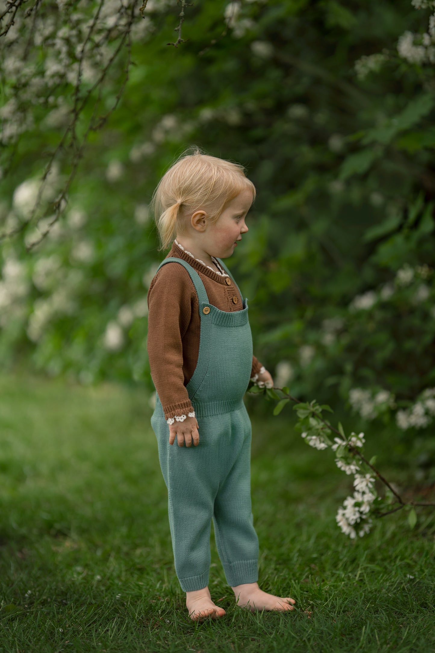 Hanevild August bukser, blå Pants Mineral blue
