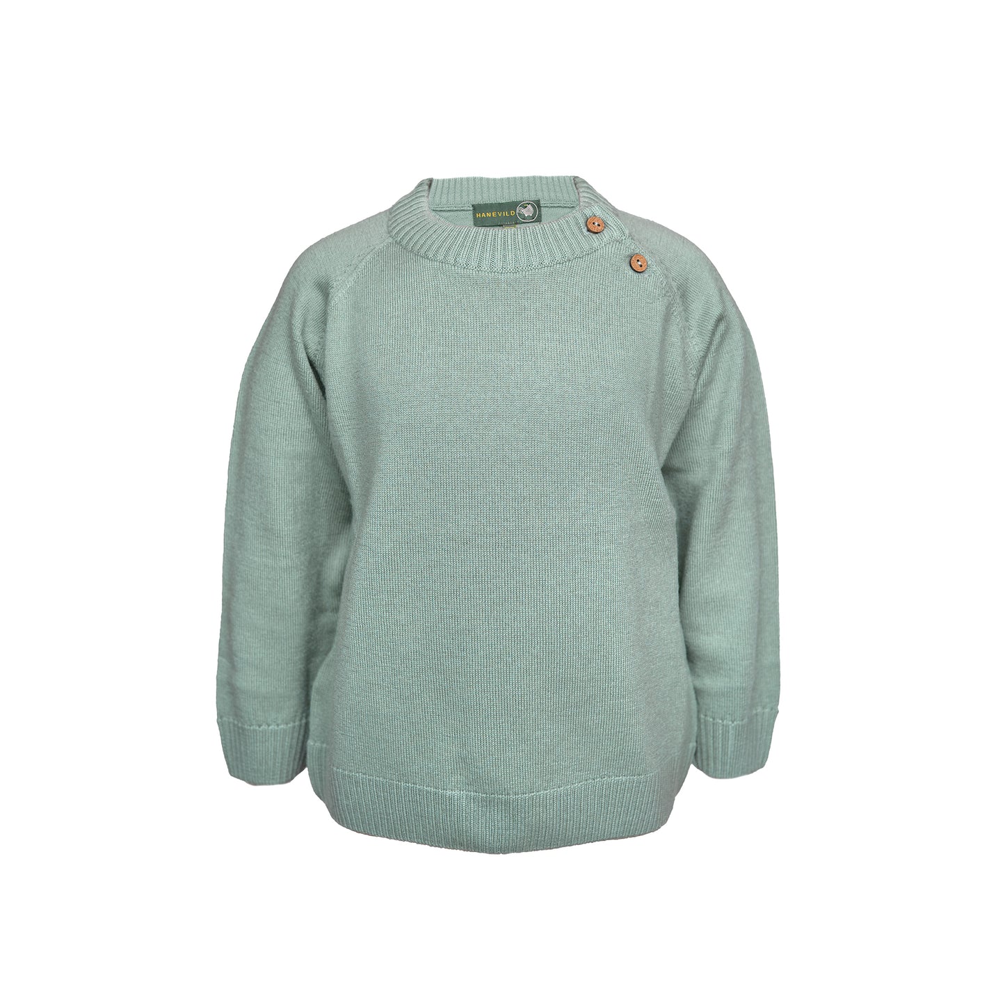 Hanevild Bertil bluse, merino uld Blouses sage