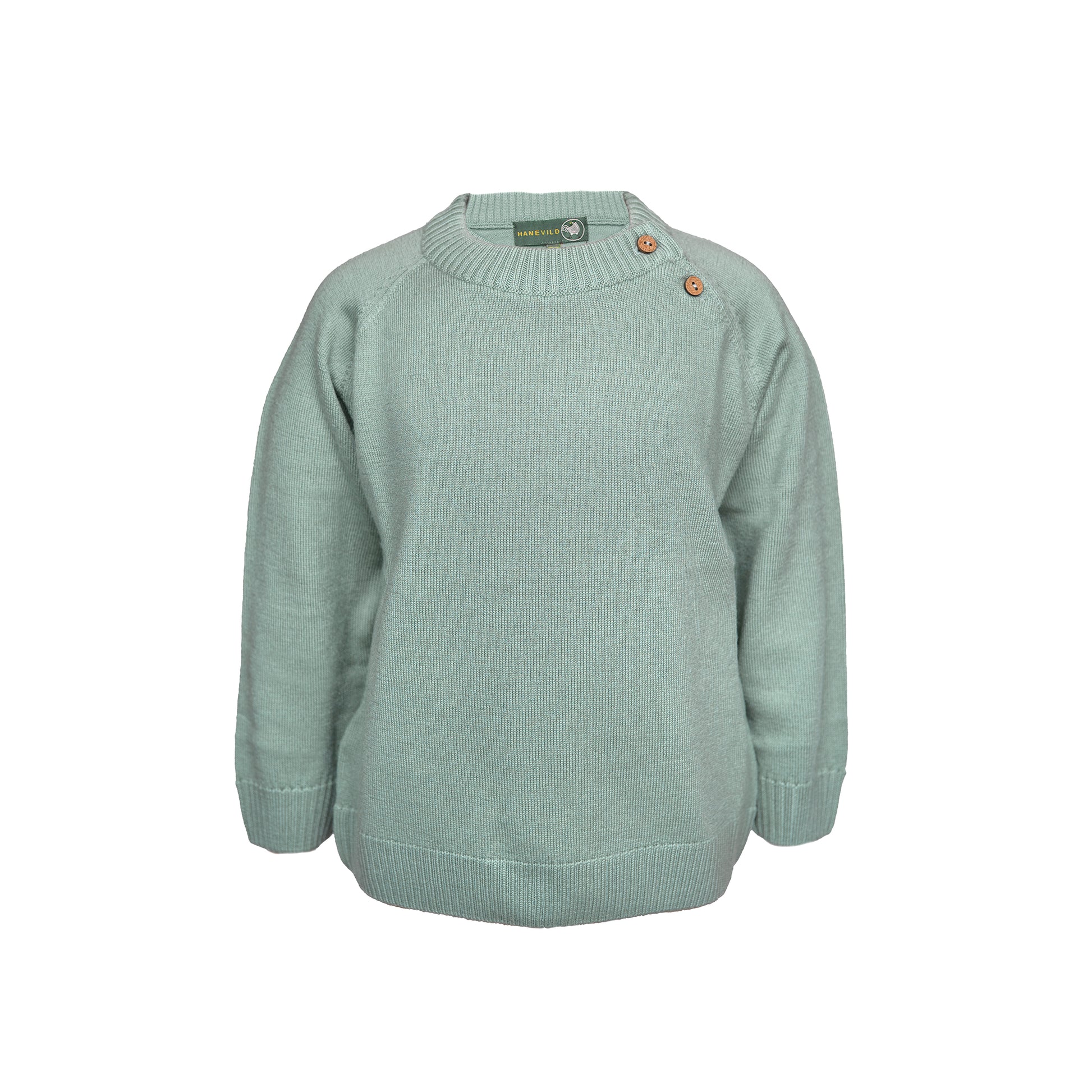 Hanevild Bertil bluse, merino uld Blouses sage