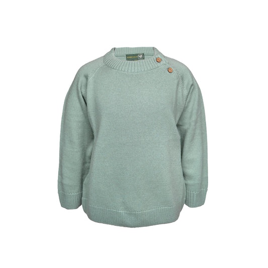 Hanevild Bertil bluse, merino uld Blouses sage