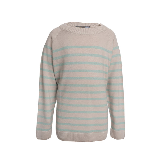 Hanevild Bertil bluse, merinould Blouses cream oatmeal
