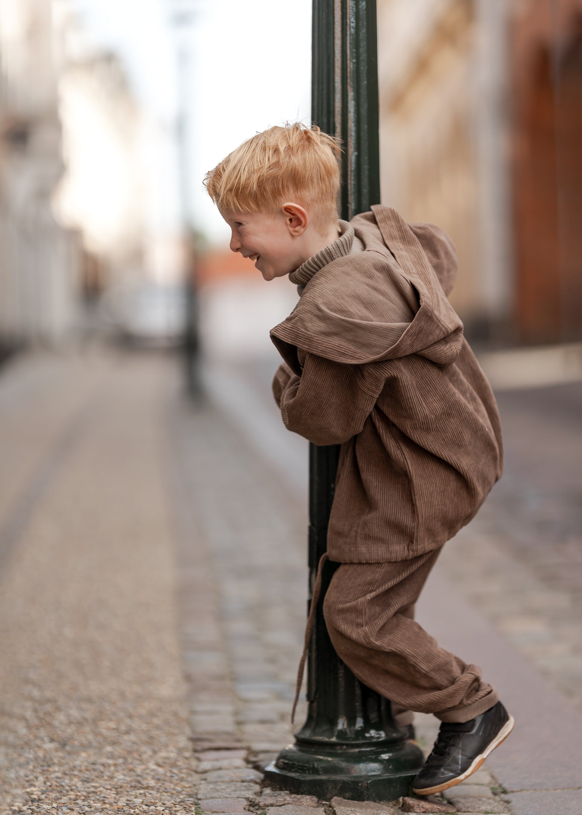 Hanevild Birger jakke - overgangsjakke til drenge og piger Jacket Brown