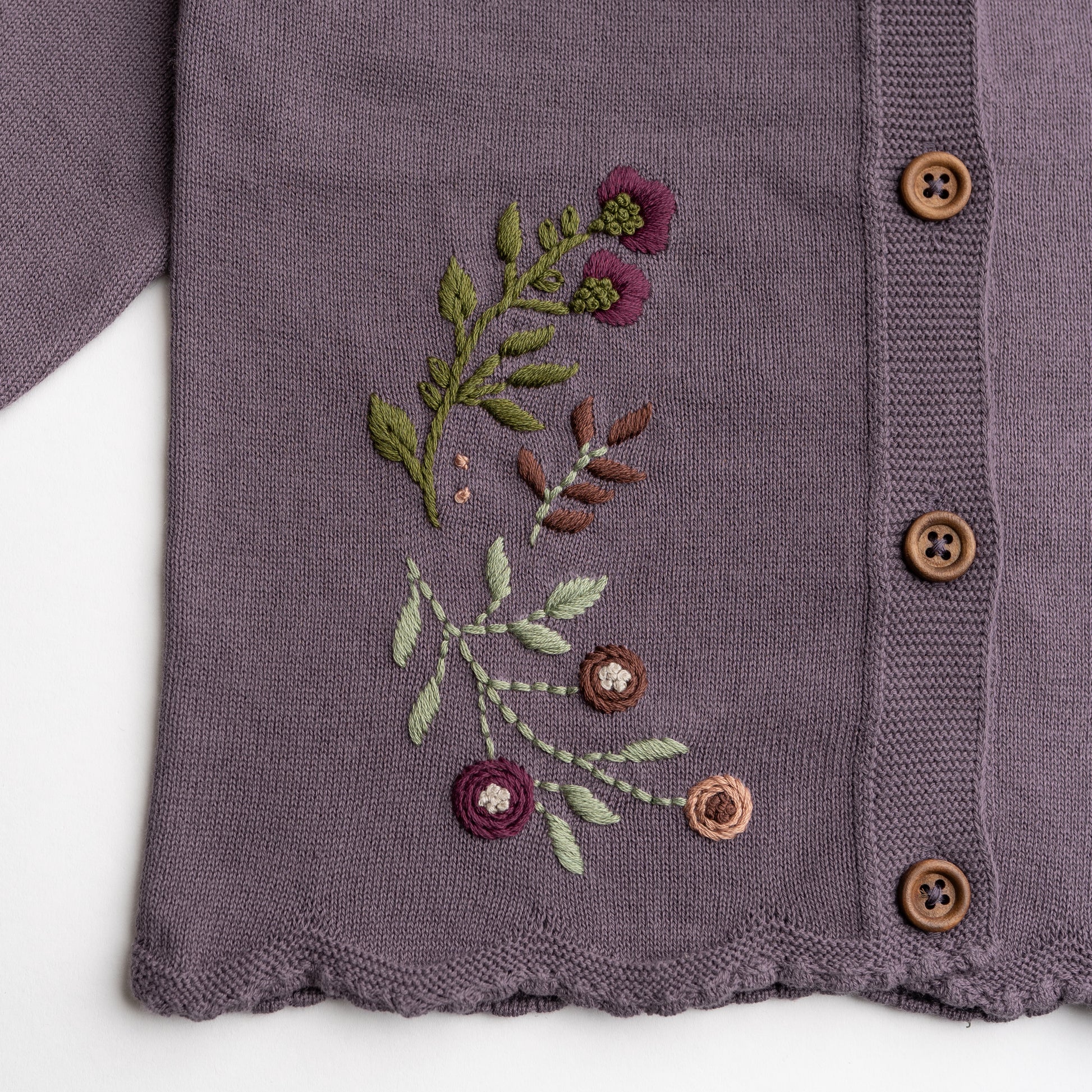 Hanevild Dagny cardigan Blouses Artic dust