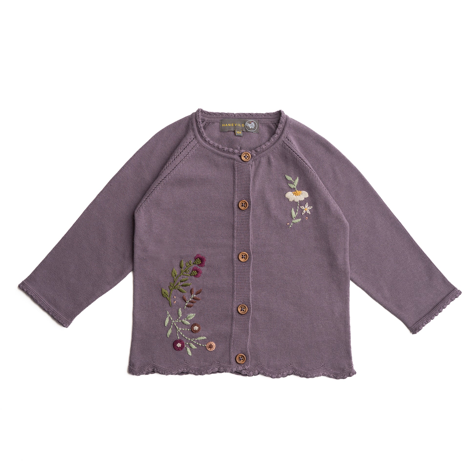 Hanevild Dagny cardigan Blouses Artic dust