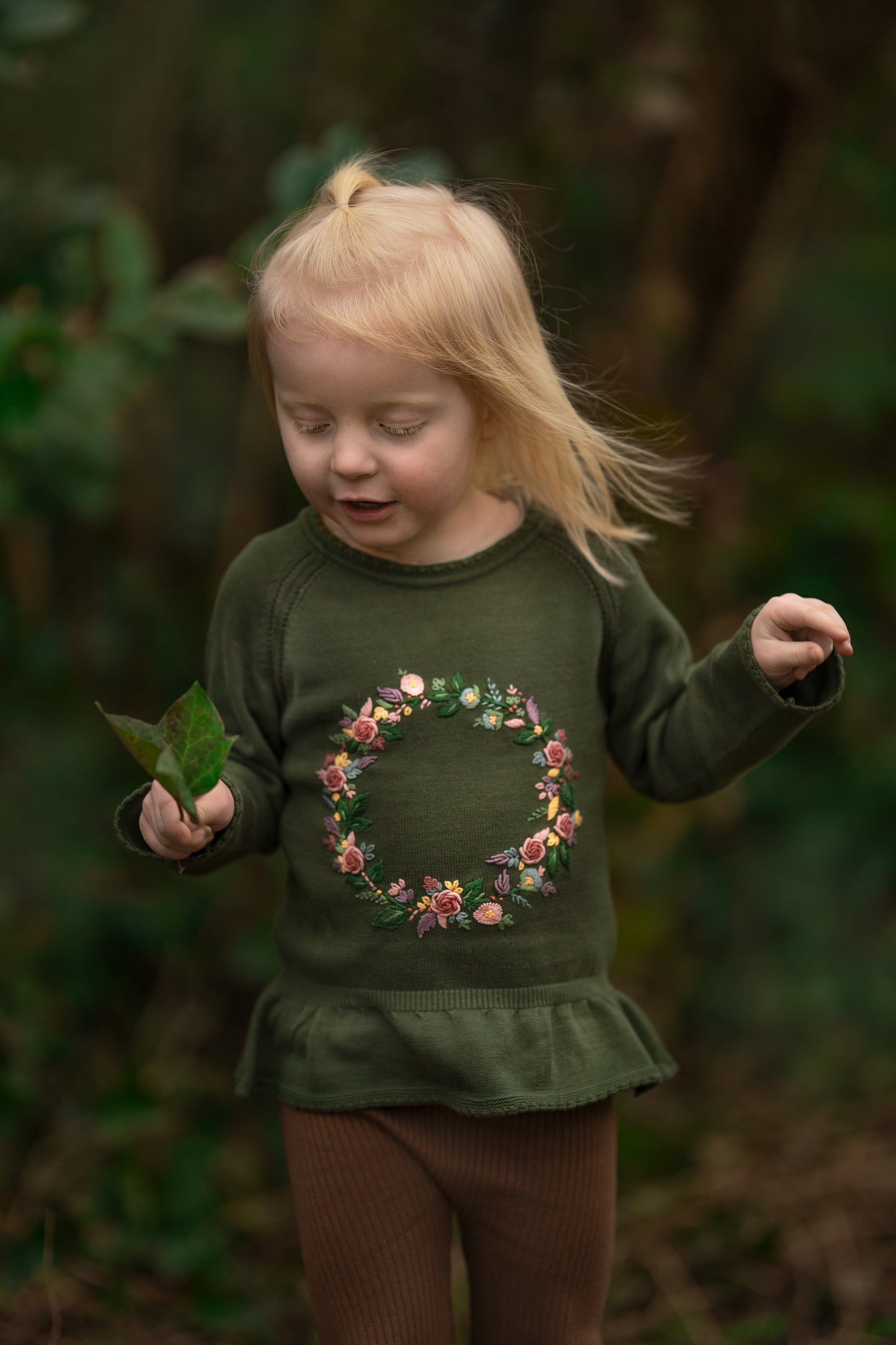Hanevild Ellie bluse Blouses Bronze green