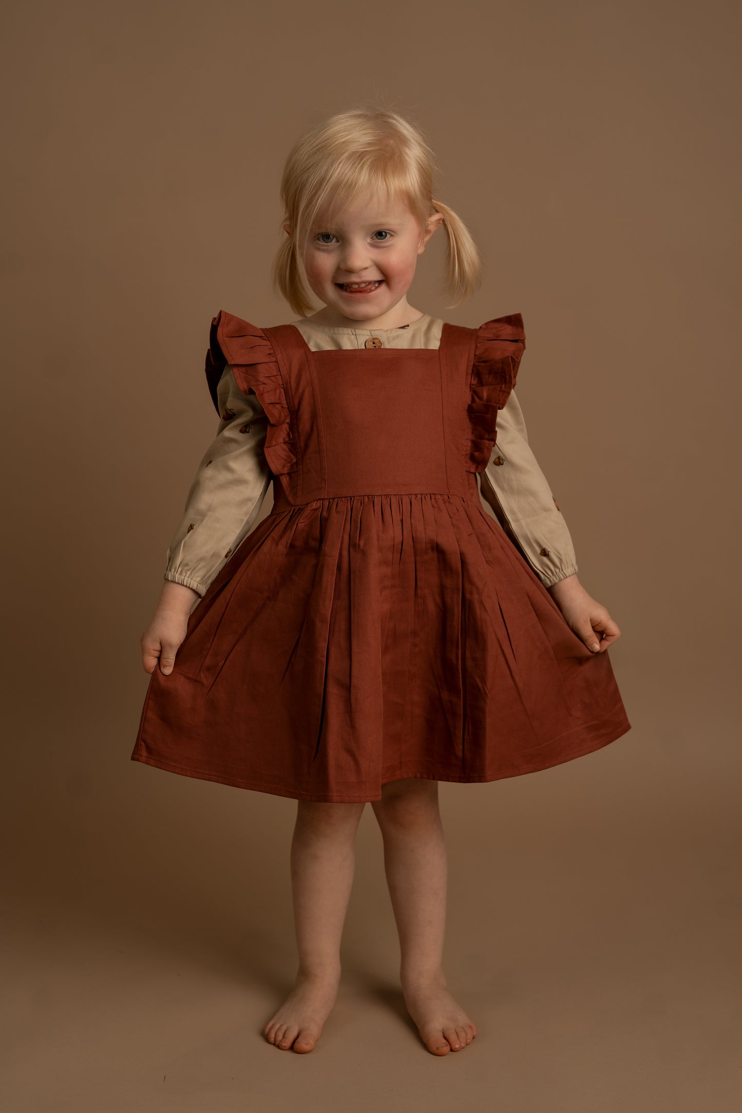 Hanevild Gertrud kjole Dresses rust
