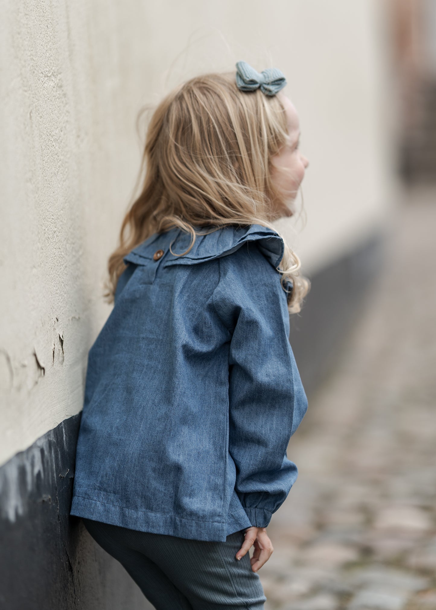Hanevild Gunda bluse Blouses denim
