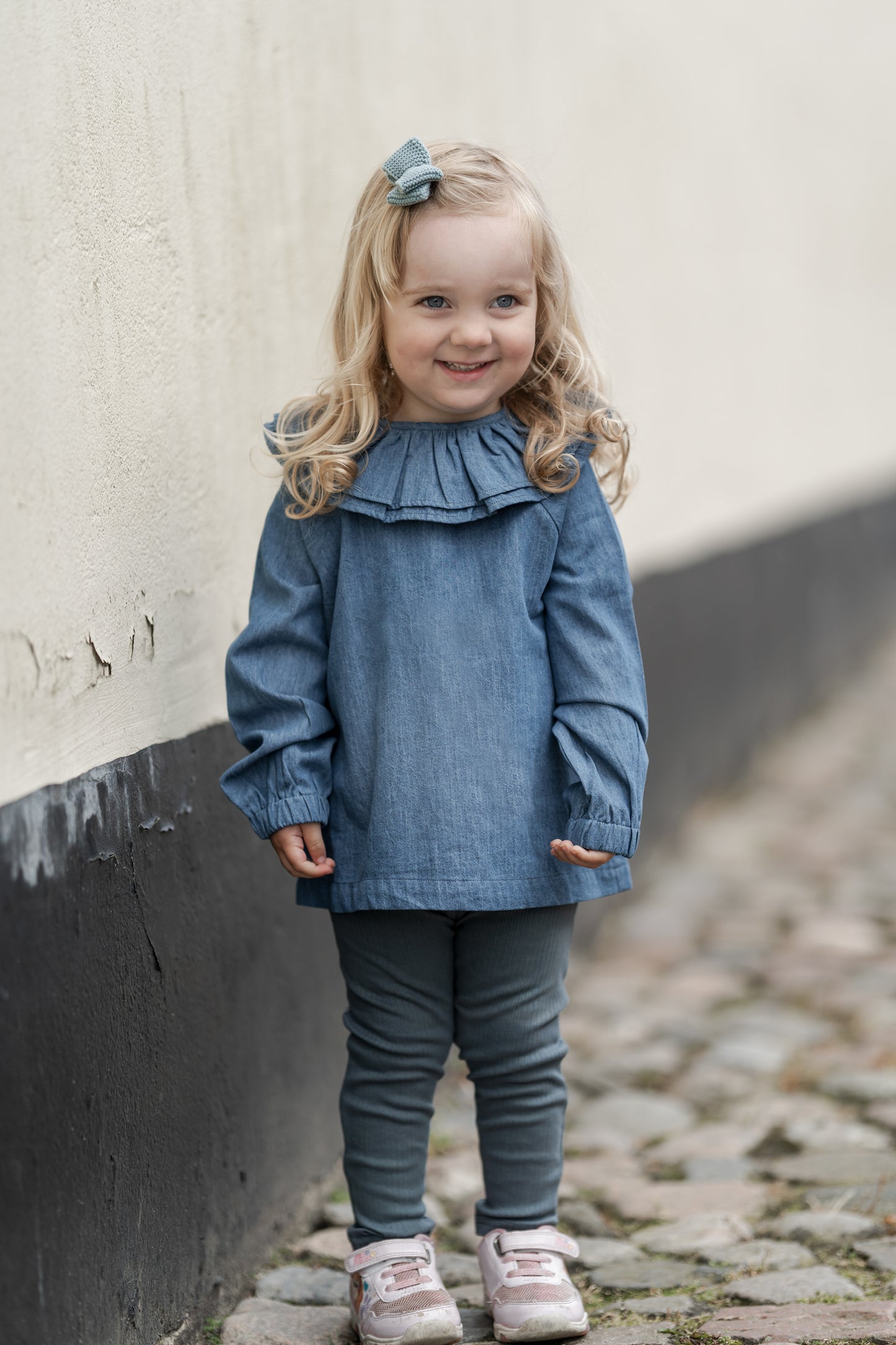 Hanevild Gunda bluse Blouses denim