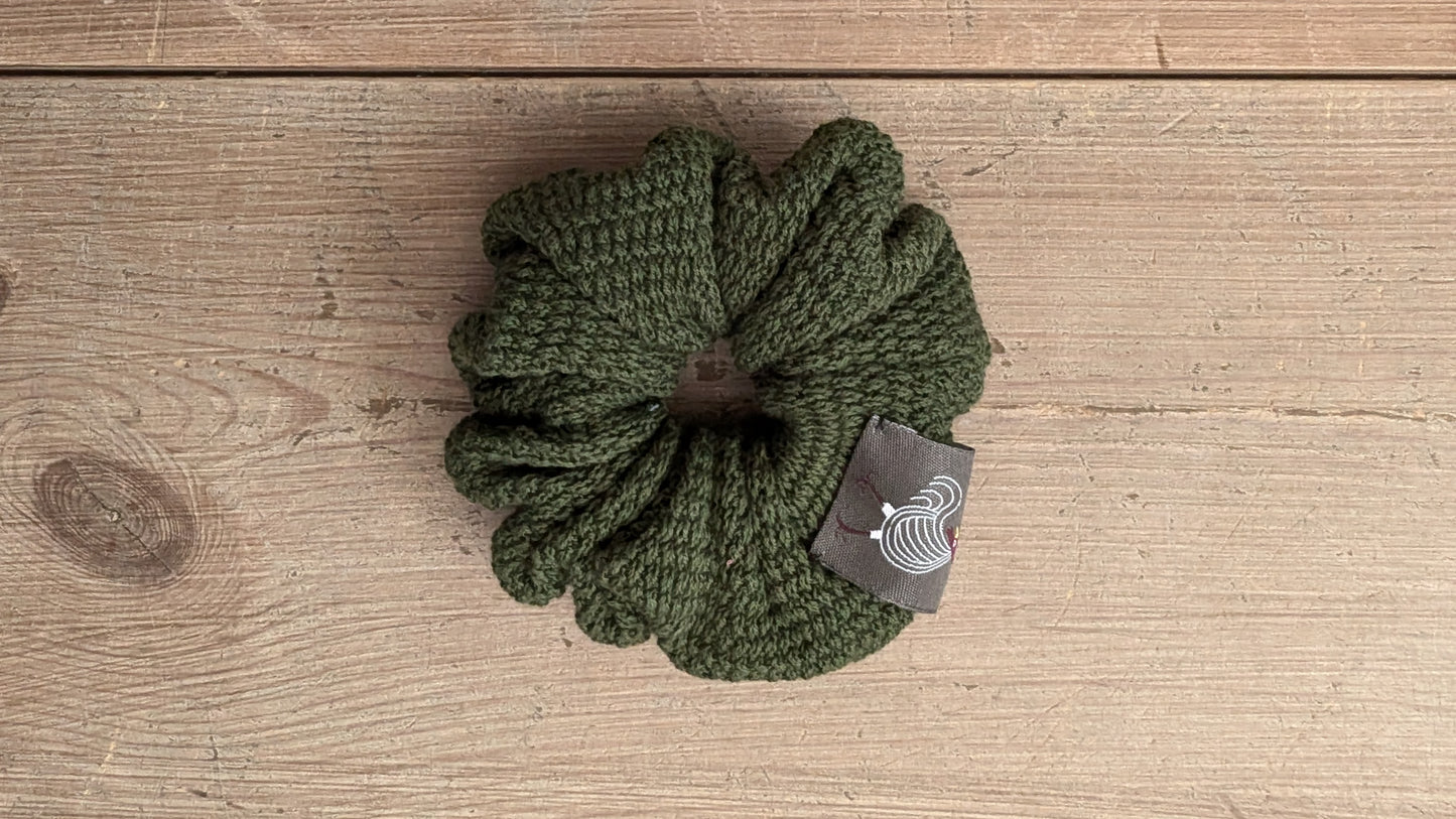 Hanevild Hanevild scrunchies Accessories Bottle green