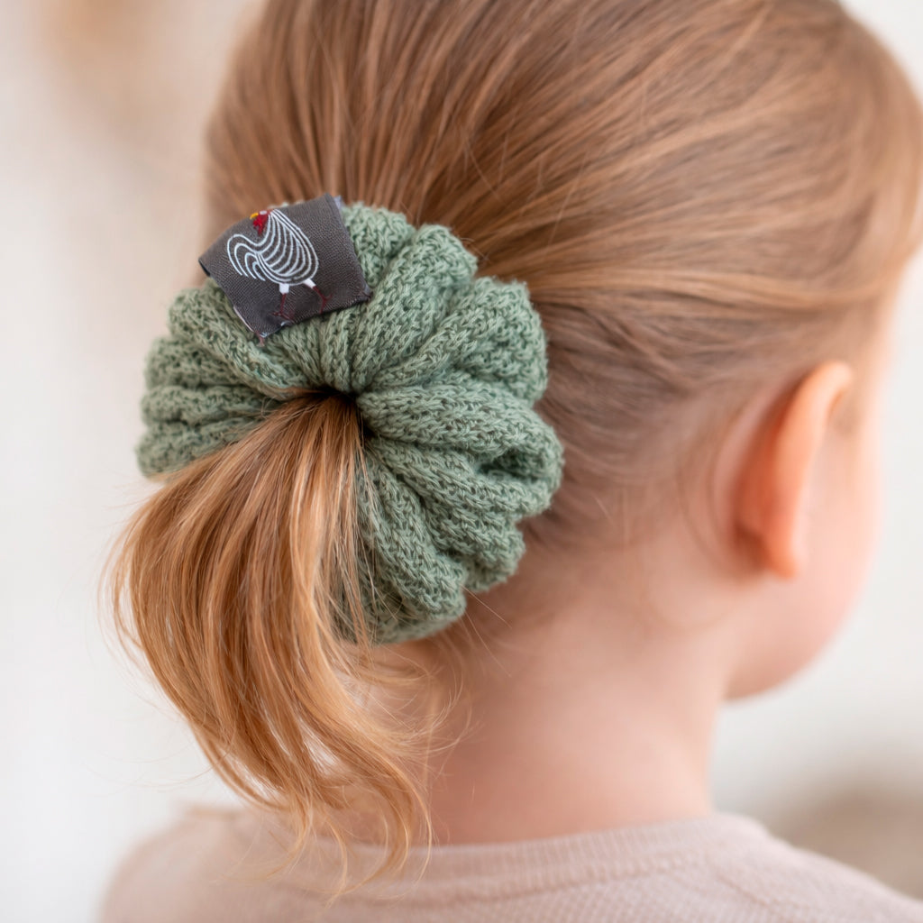 Hanevild Hanevild scrunchies Accessories sage