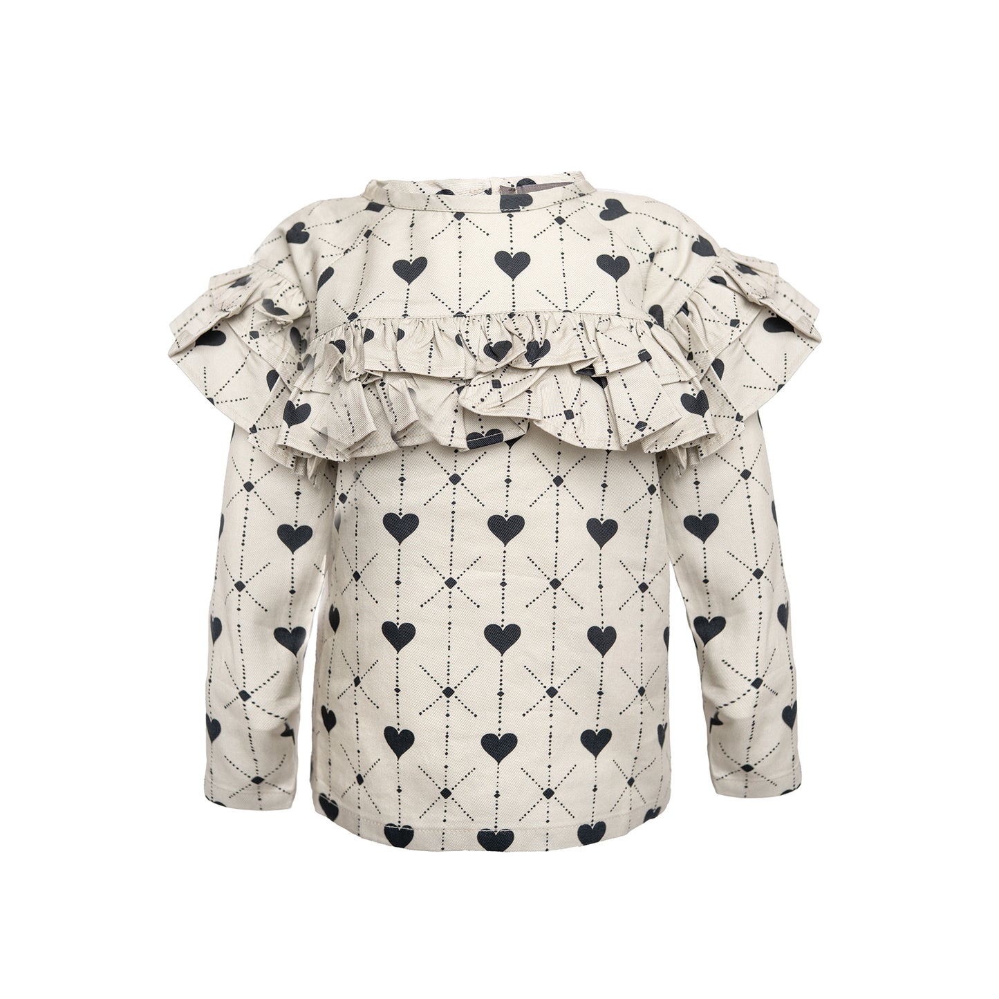 Hanevild Hjerte bluse Rainy