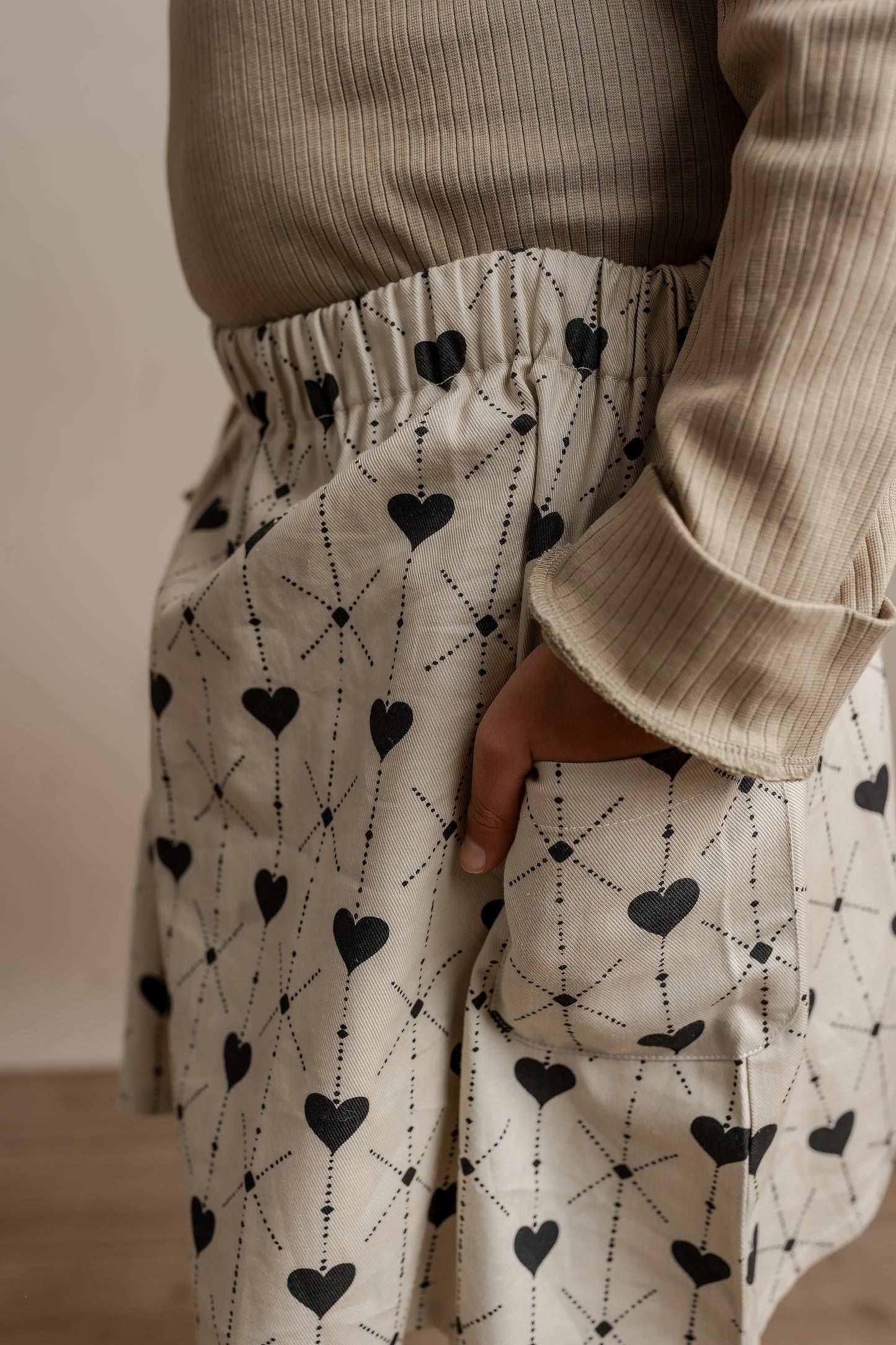 Hanevild Hjerte nedeldel Skirts