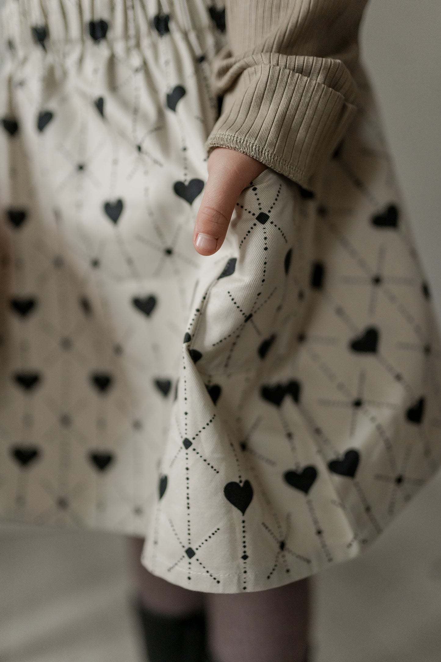 Hanevild Hjerte nedeldel Skirts Rainy