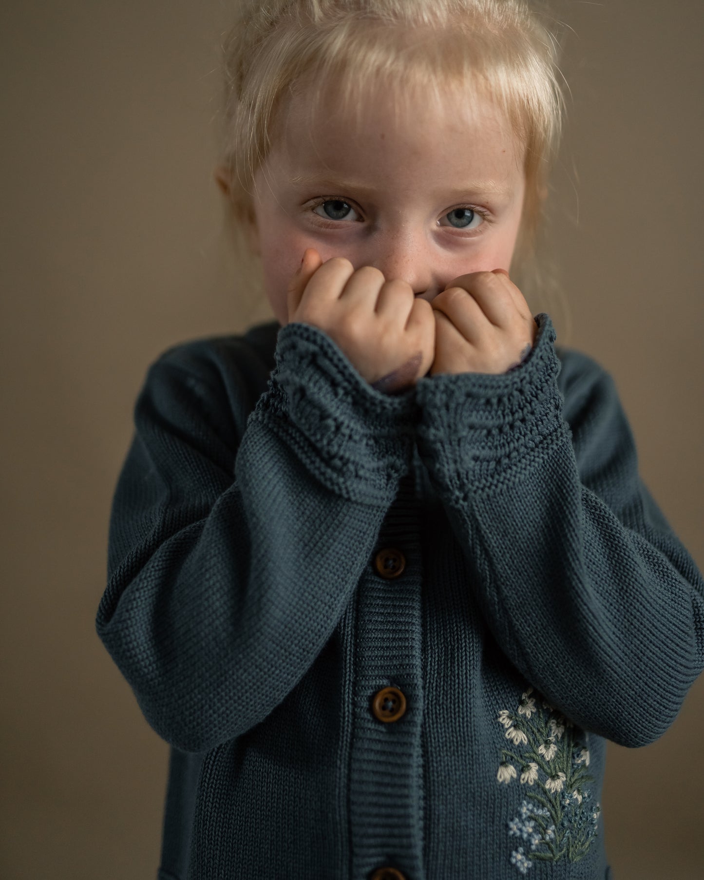 Hanevild Johanna Cardigan - cardigan til pige Blouses Stormy weather