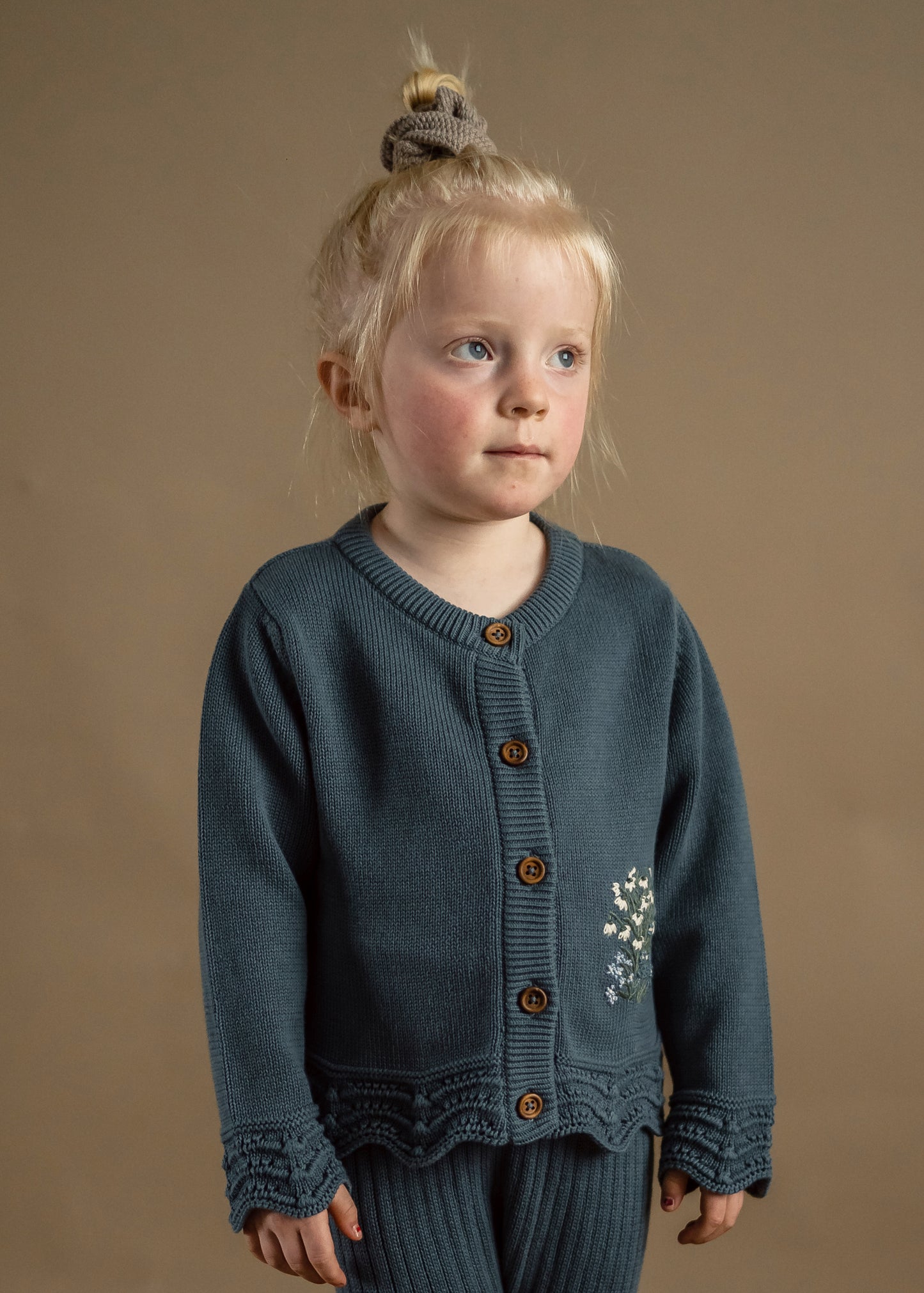Hanevild Johanna Cardigan - cardigan til pige Blouses Stormy weather
