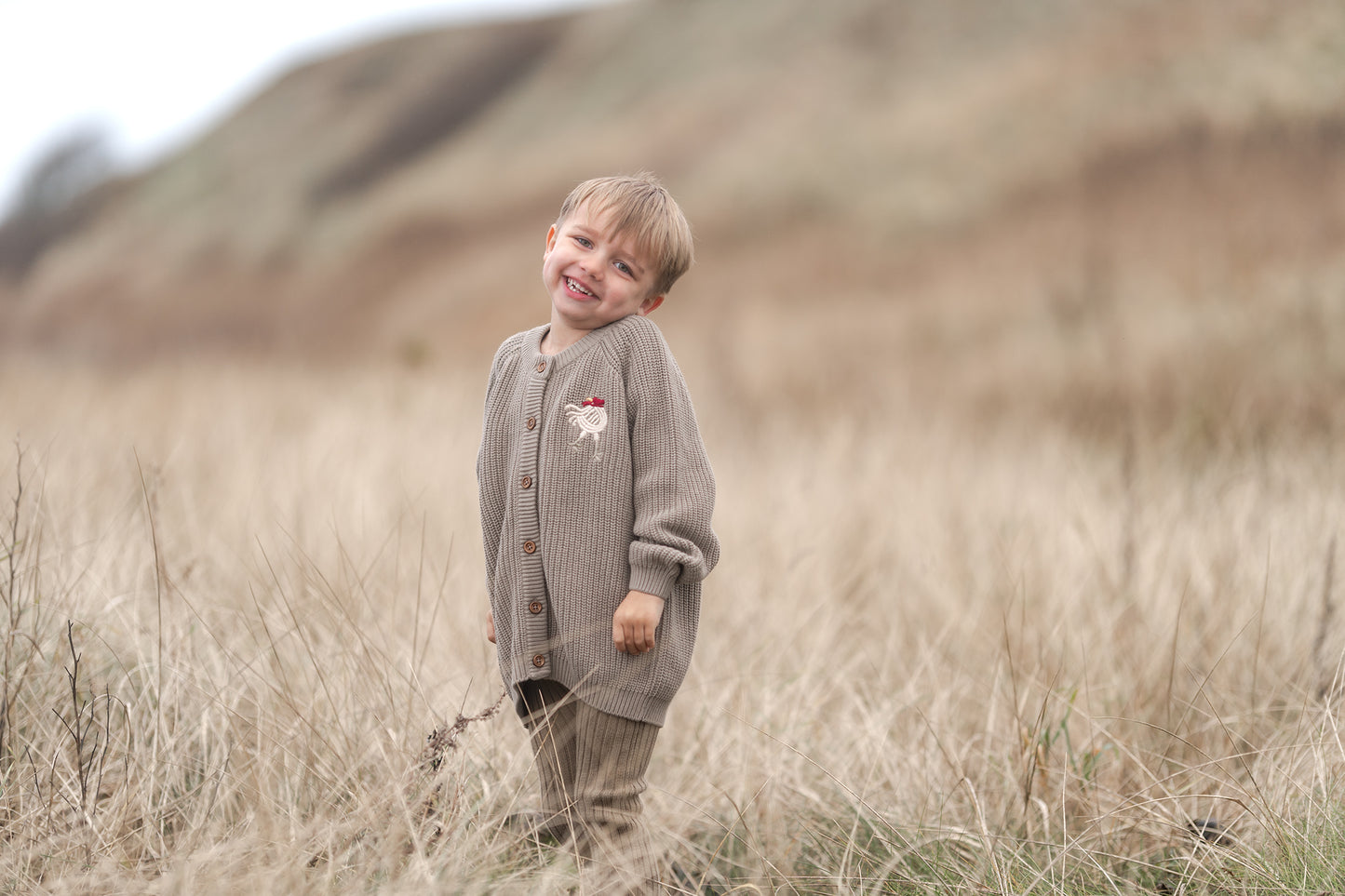 Hanevild Kaj cardigan med uld Blouses