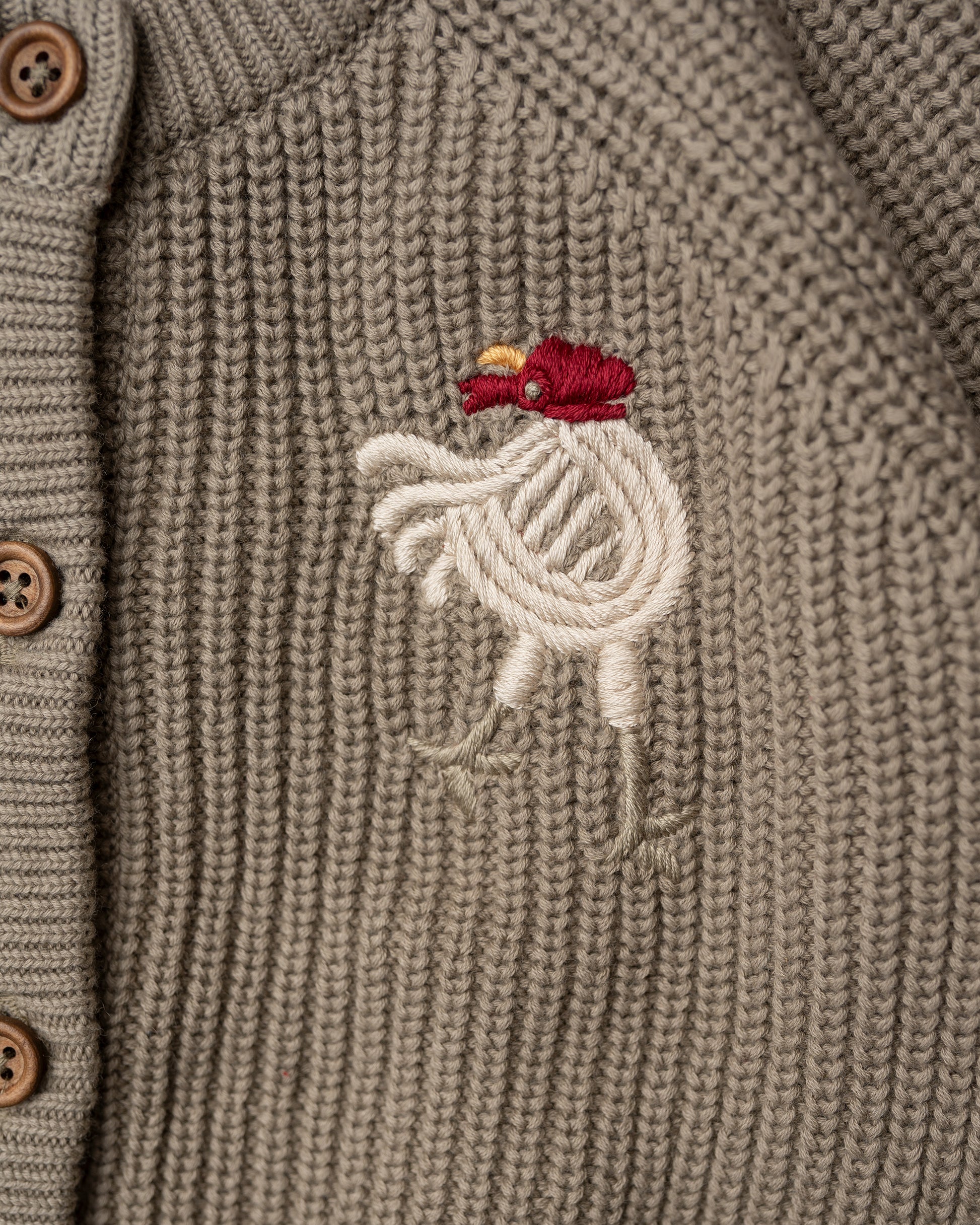 Hanevild Kaj cardigan med uld Blouses Caribou