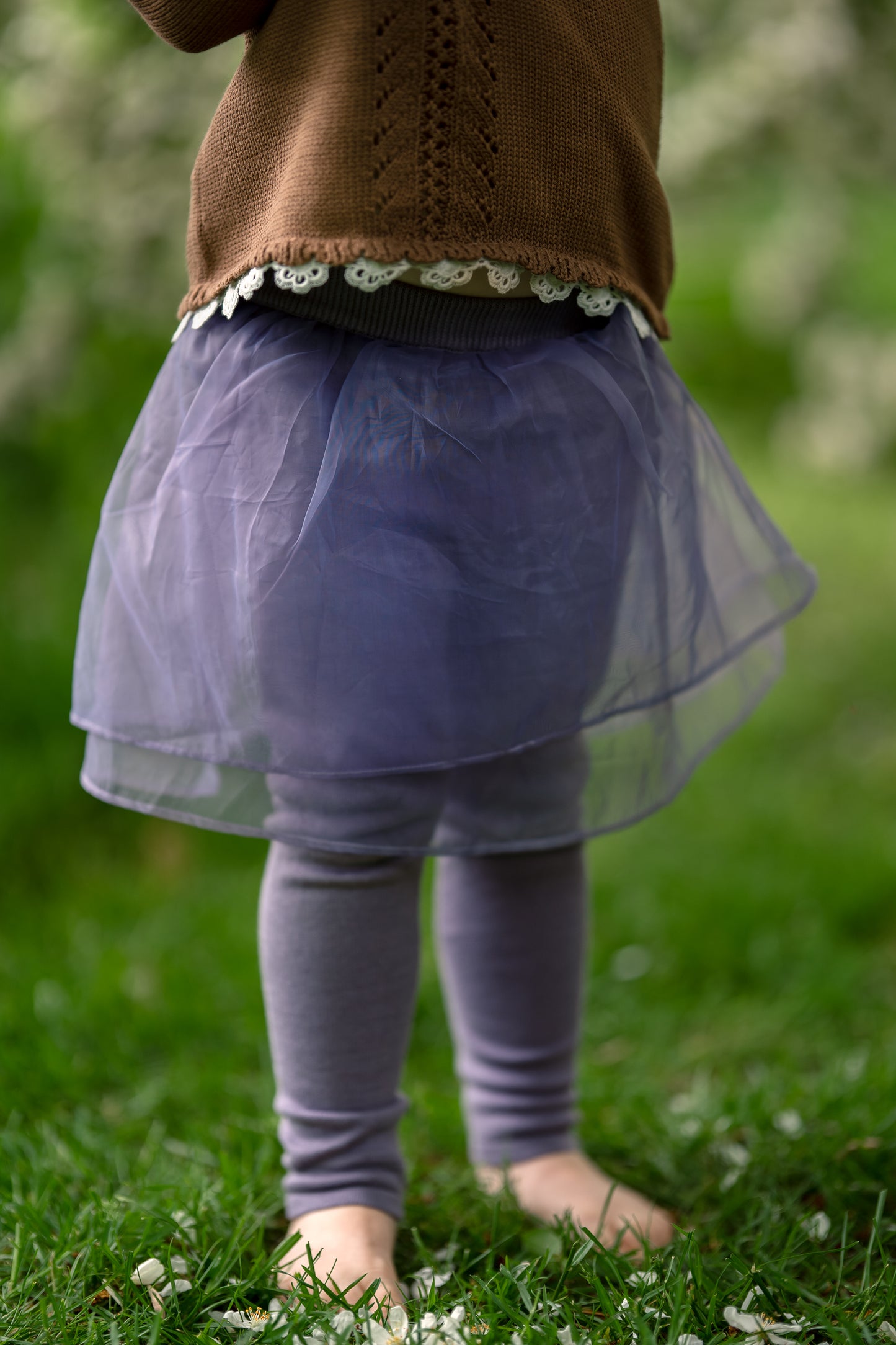 Hanevild Karla leggings, lilla Pants Dusty purple