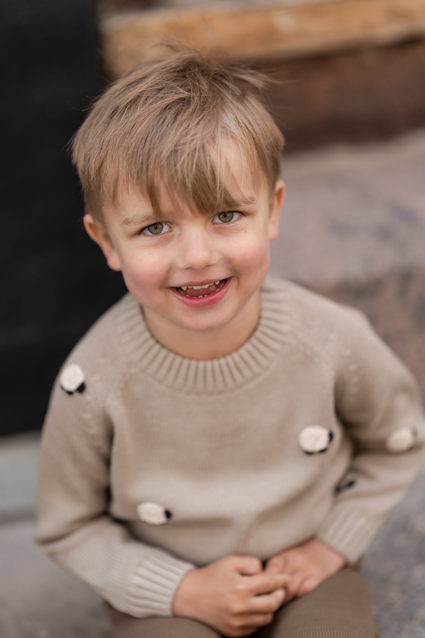 Hanevild Lars bluse- sweater til børn Blouses Crockery