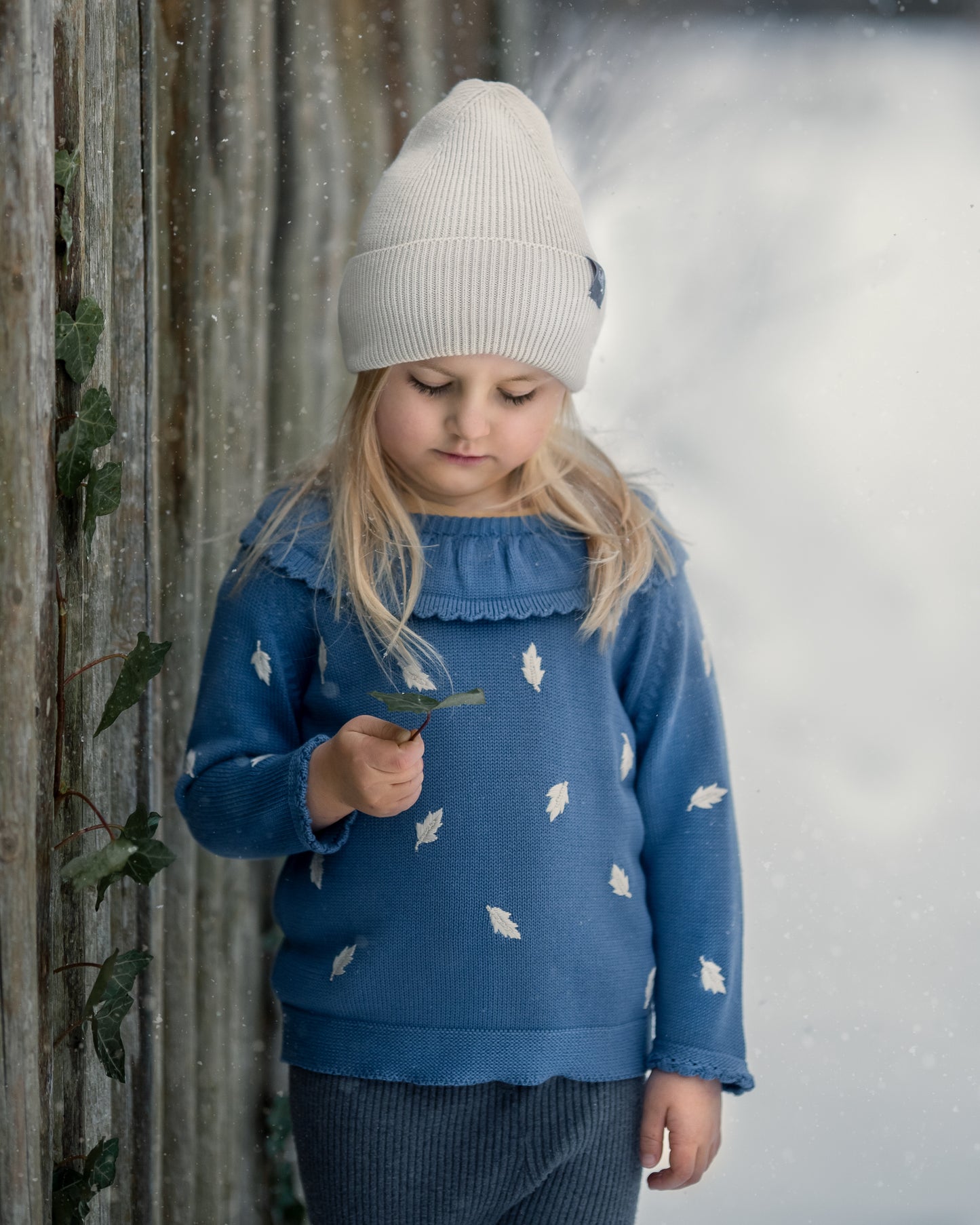 Hanevild Lilly bluse Blouses Moonlight blue