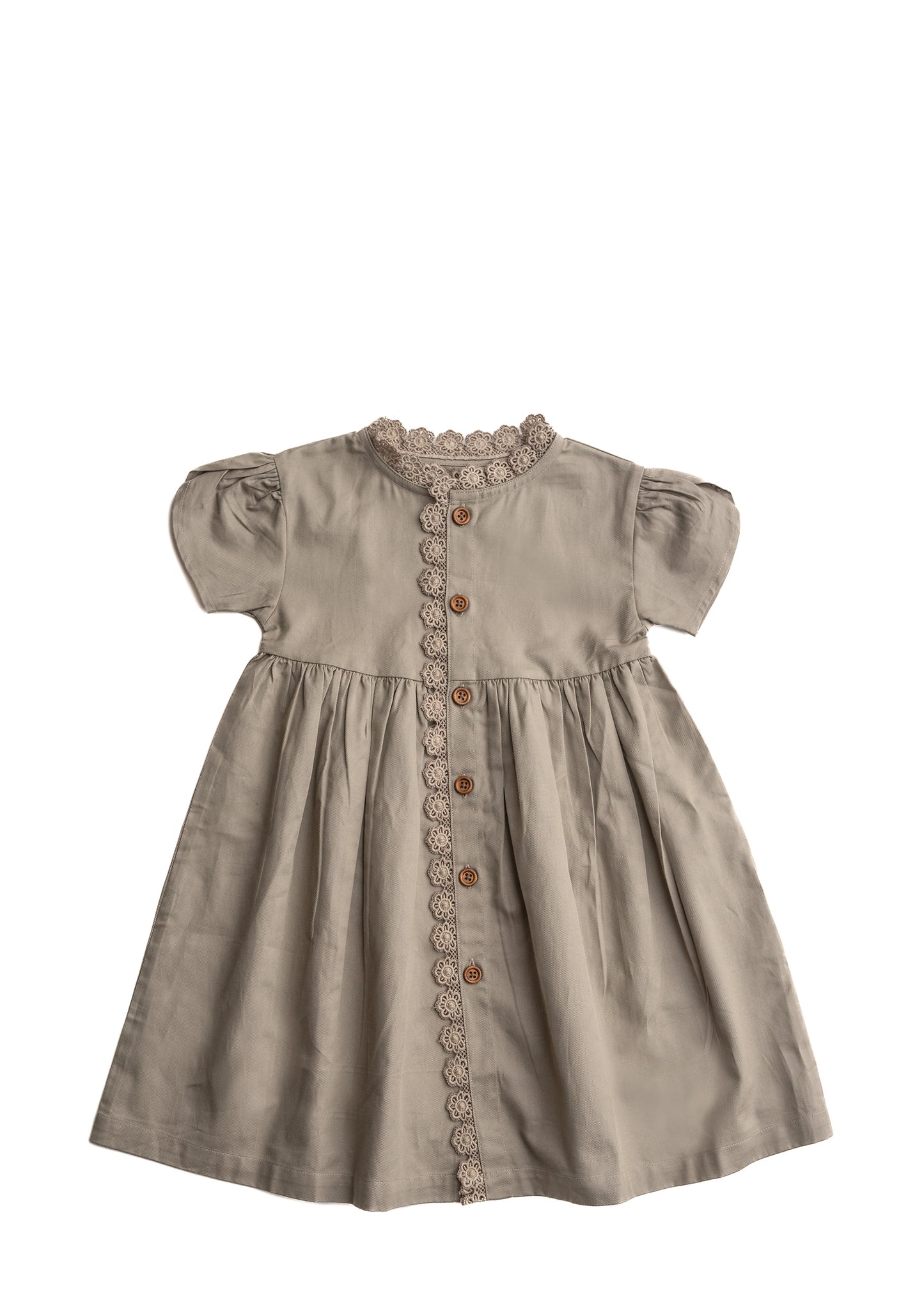 Hanevild Misty kjole Dresses Grey, warm