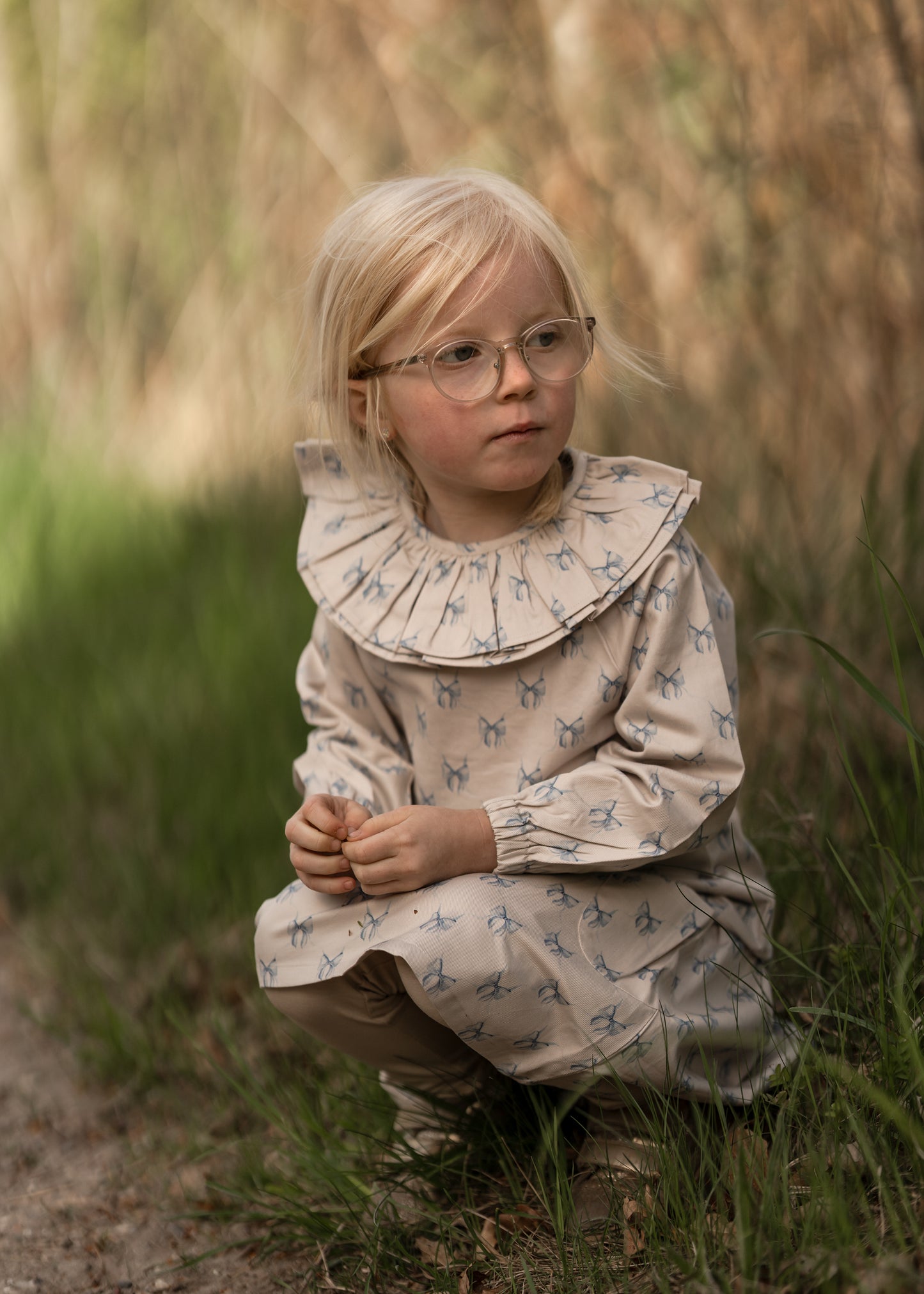 Hanevild Nederdel med sløjfer Skirts Summer sand