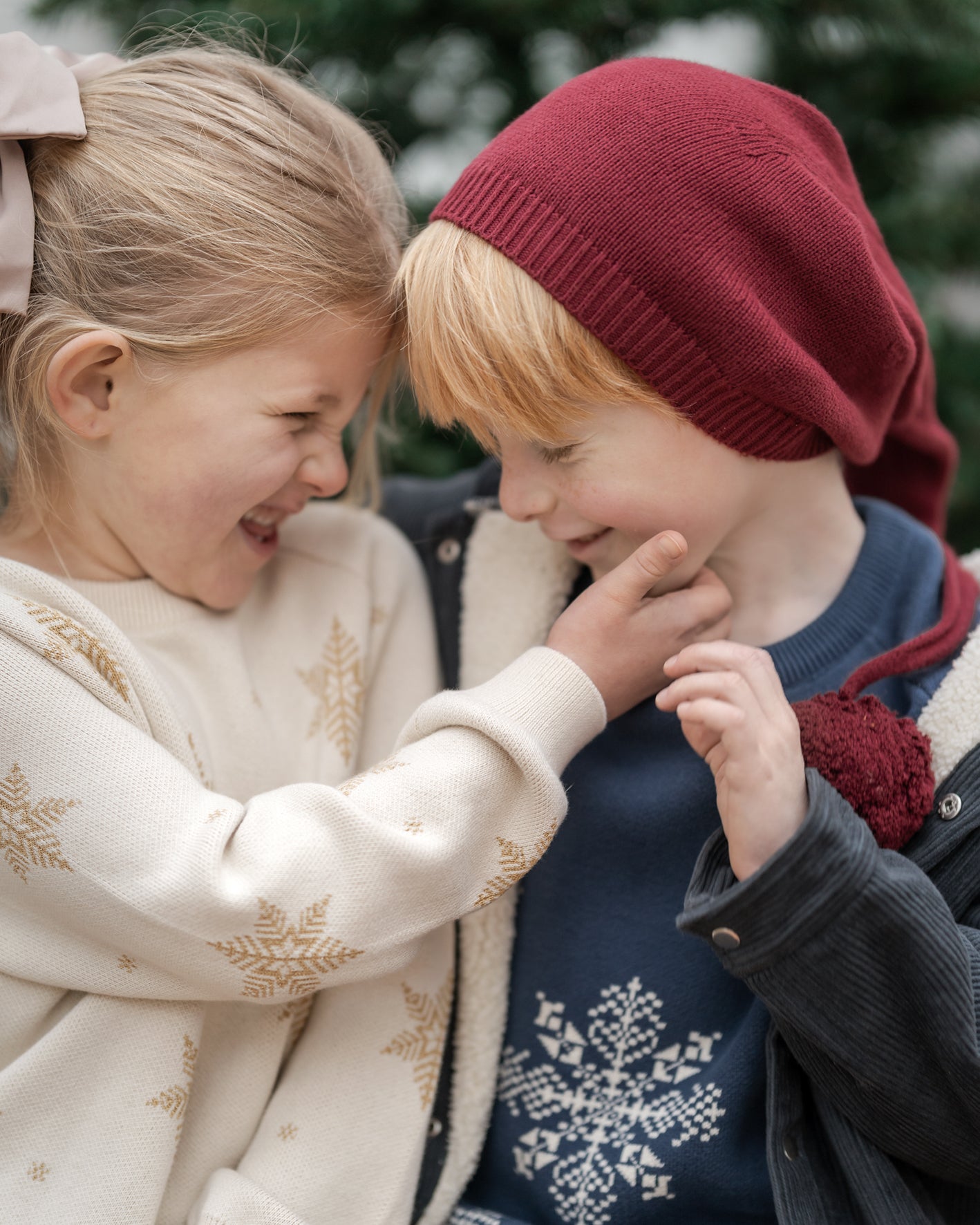 Hanevild Snefnug bluse, blå Blouses ensign blue