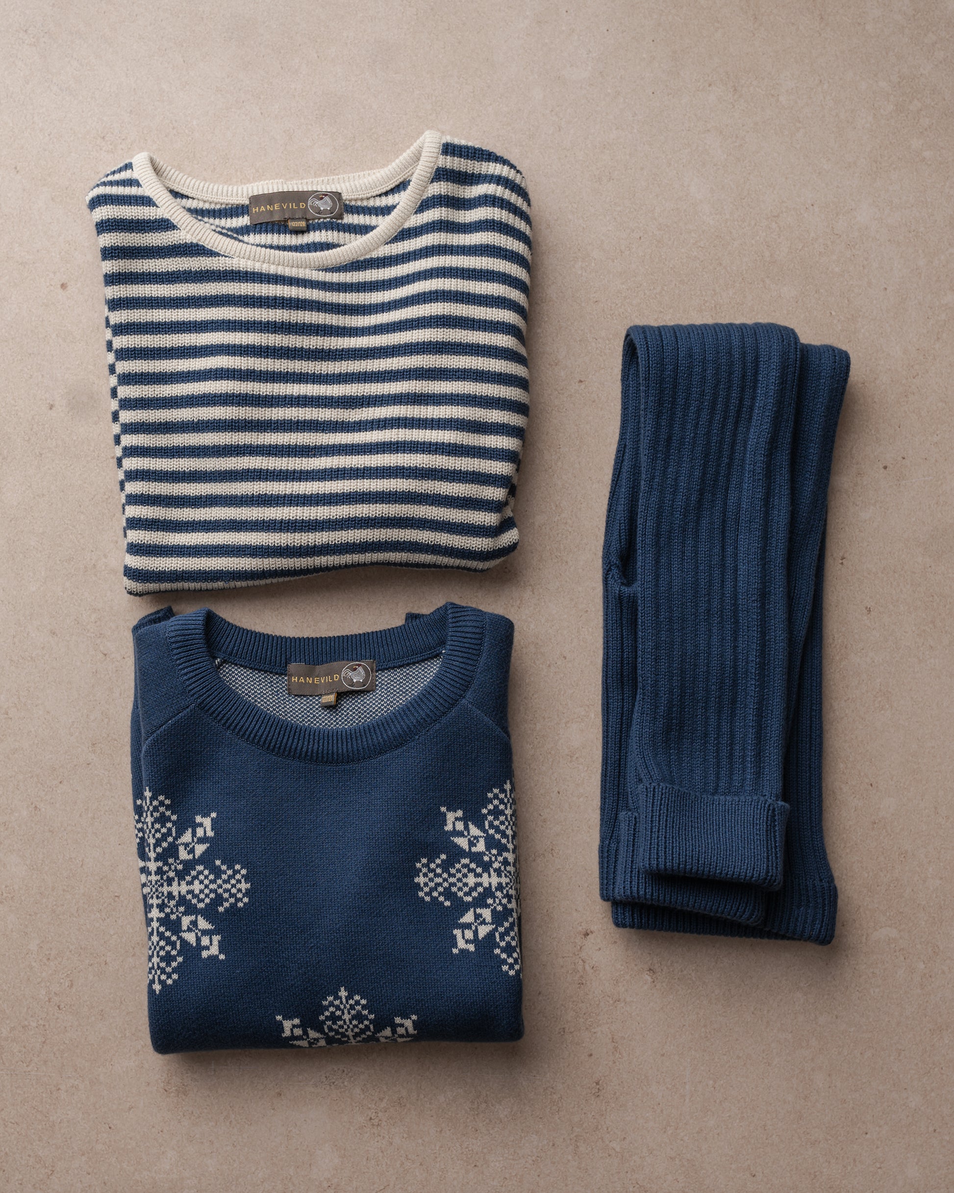 Hanevild Snefnug bluse, blå Blouses ensign blue