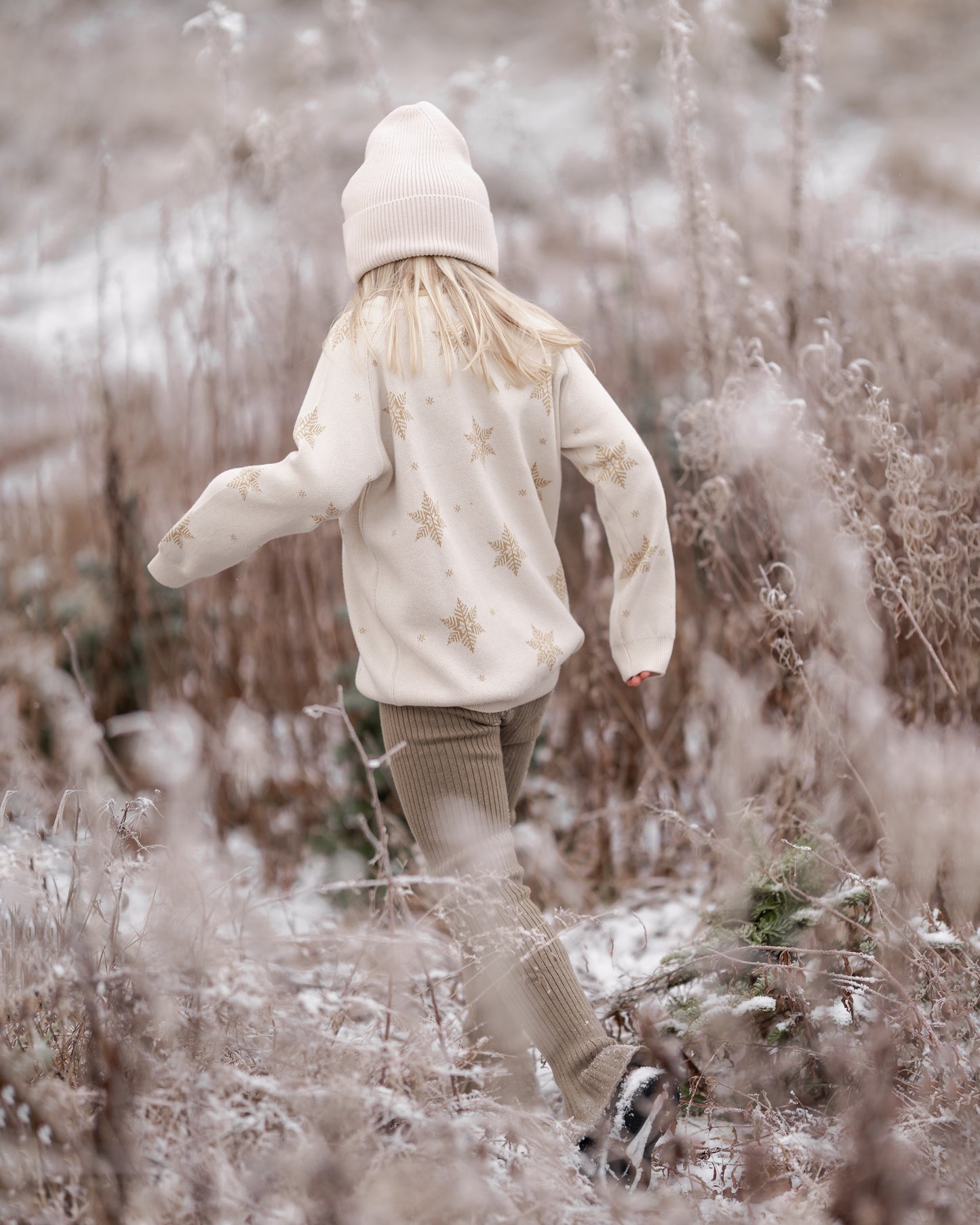 Hanevild Snefnug bluse, guld Blouses Ivory