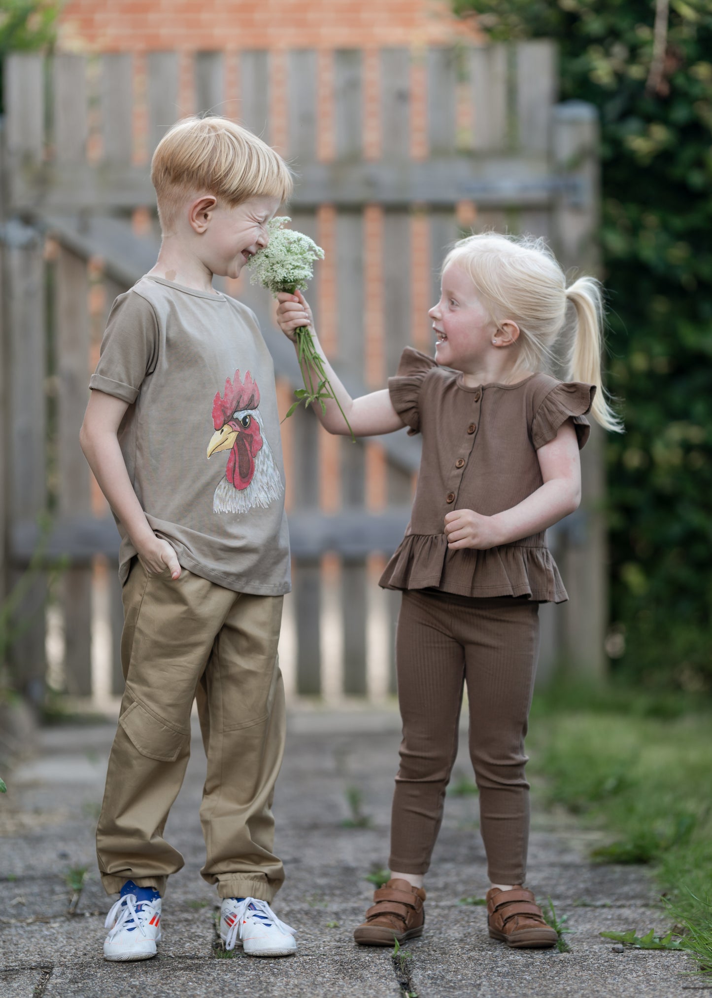 Hanevild Sommer top T-shirts Caribou
