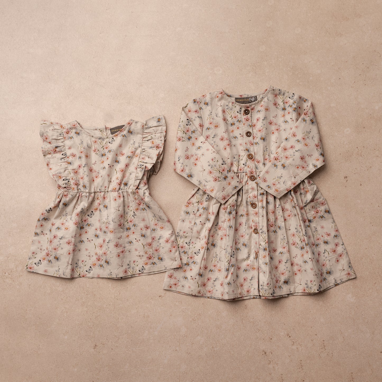 Hanevild Sommerkjole, baby Dresses Summer sand
