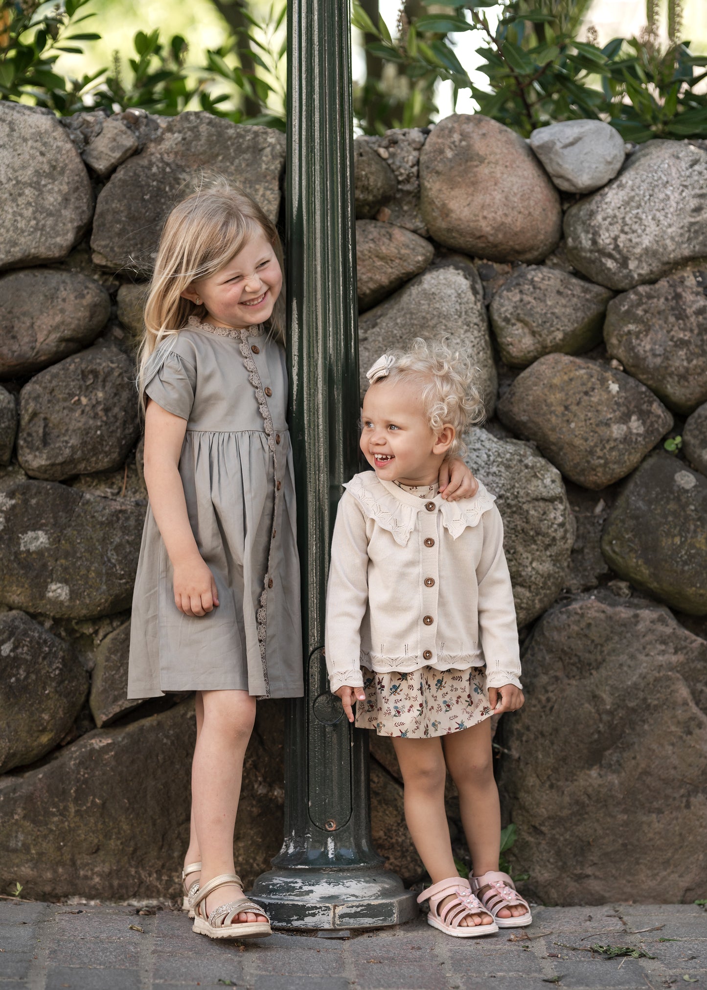 Hanevild Tilde cardigan Blouses Summer sand