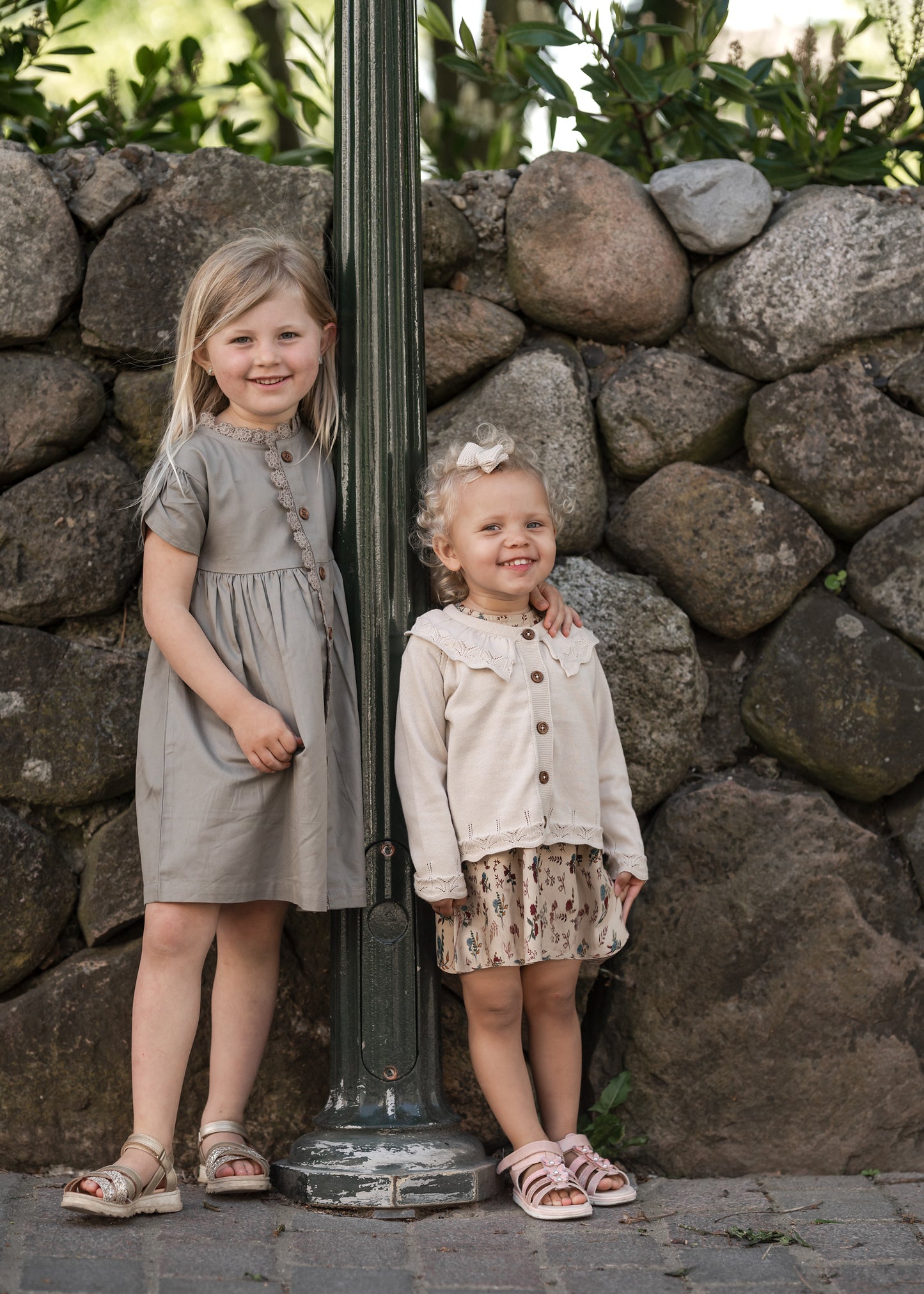 Hanevild Tilde cardigan Blouses Summer sand
