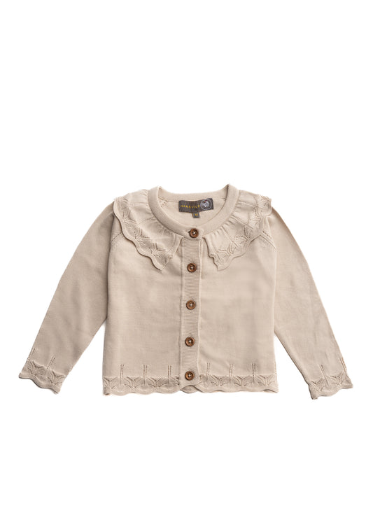 Hanevild Tilde cardigan Blouses Summer sand