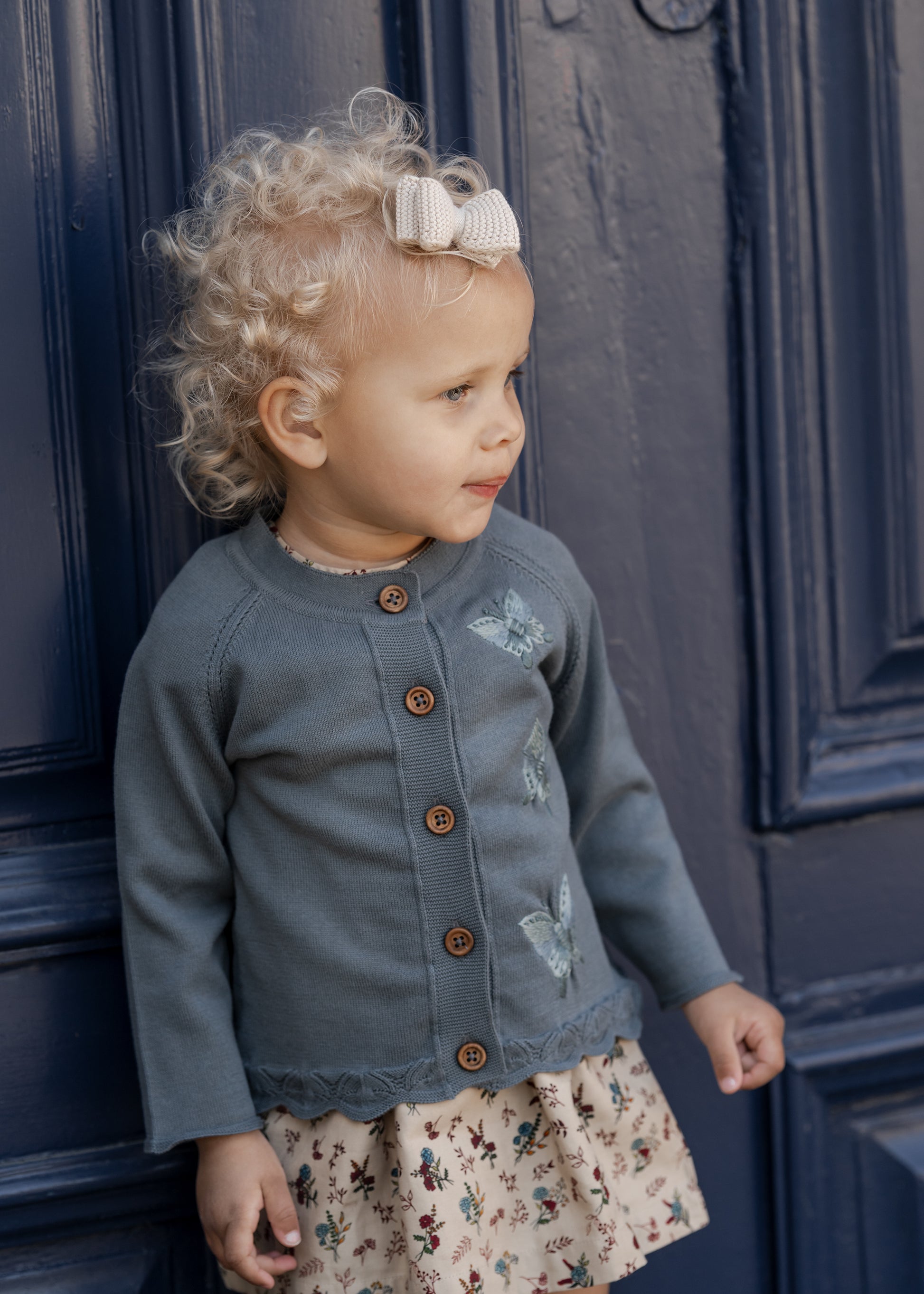 Hanevild Una Cardigan Blouses Stormy weather