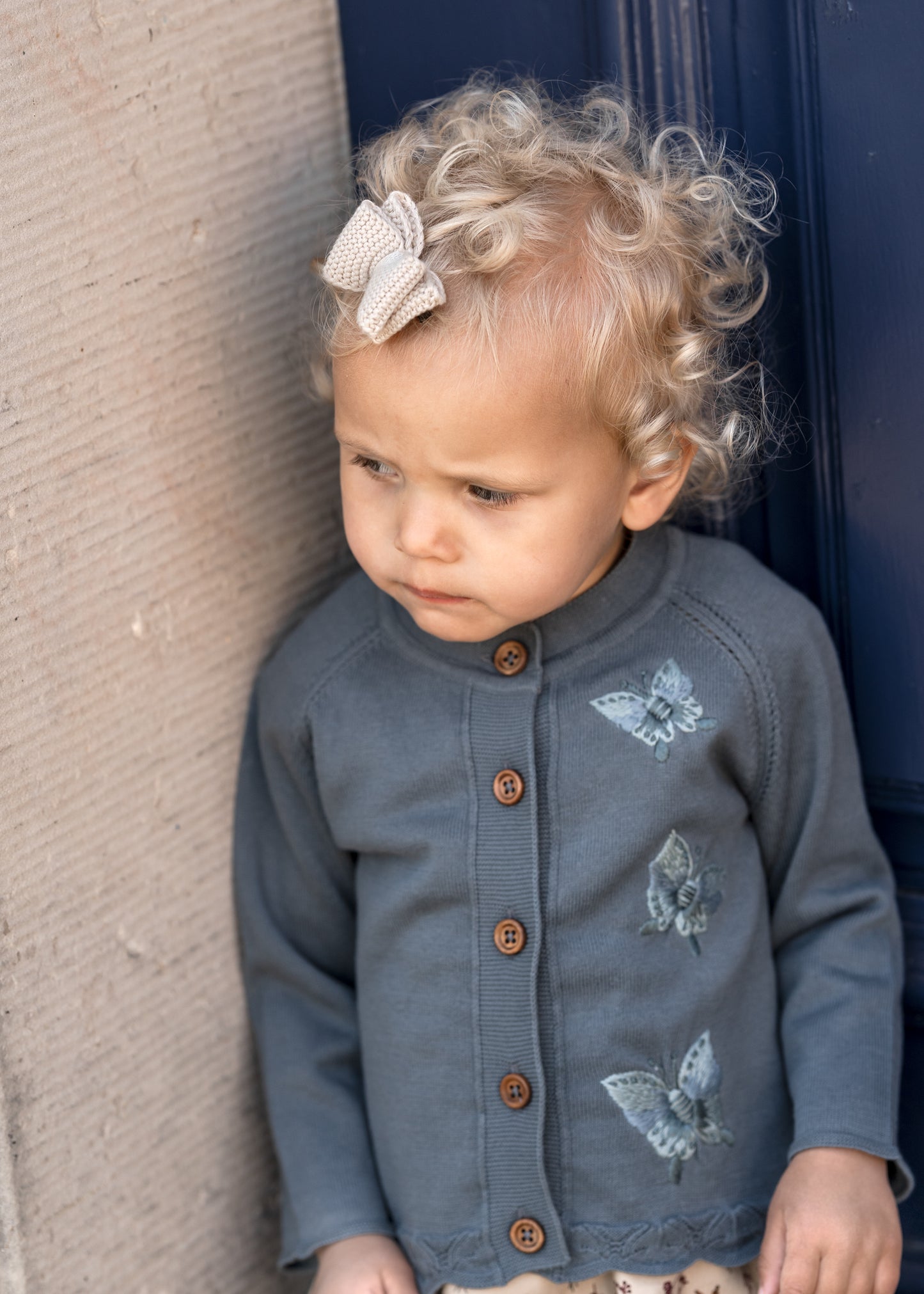 Hanevild Una Cardigan Blouses Stormy weather