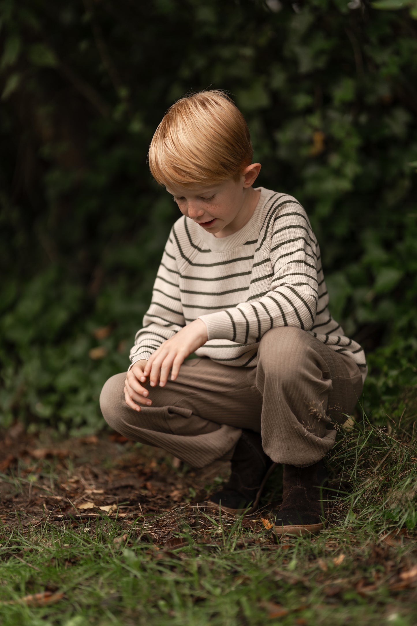 Christian sweater - green stripe