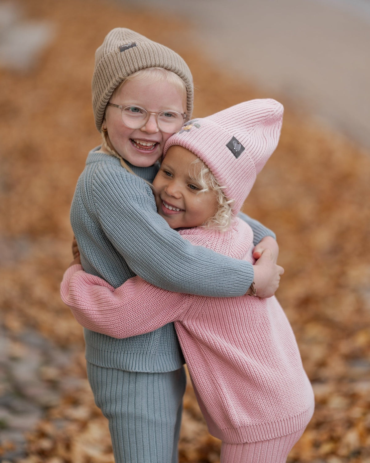 Christian sweater – pink - økologisk bomuld - Hanevild
