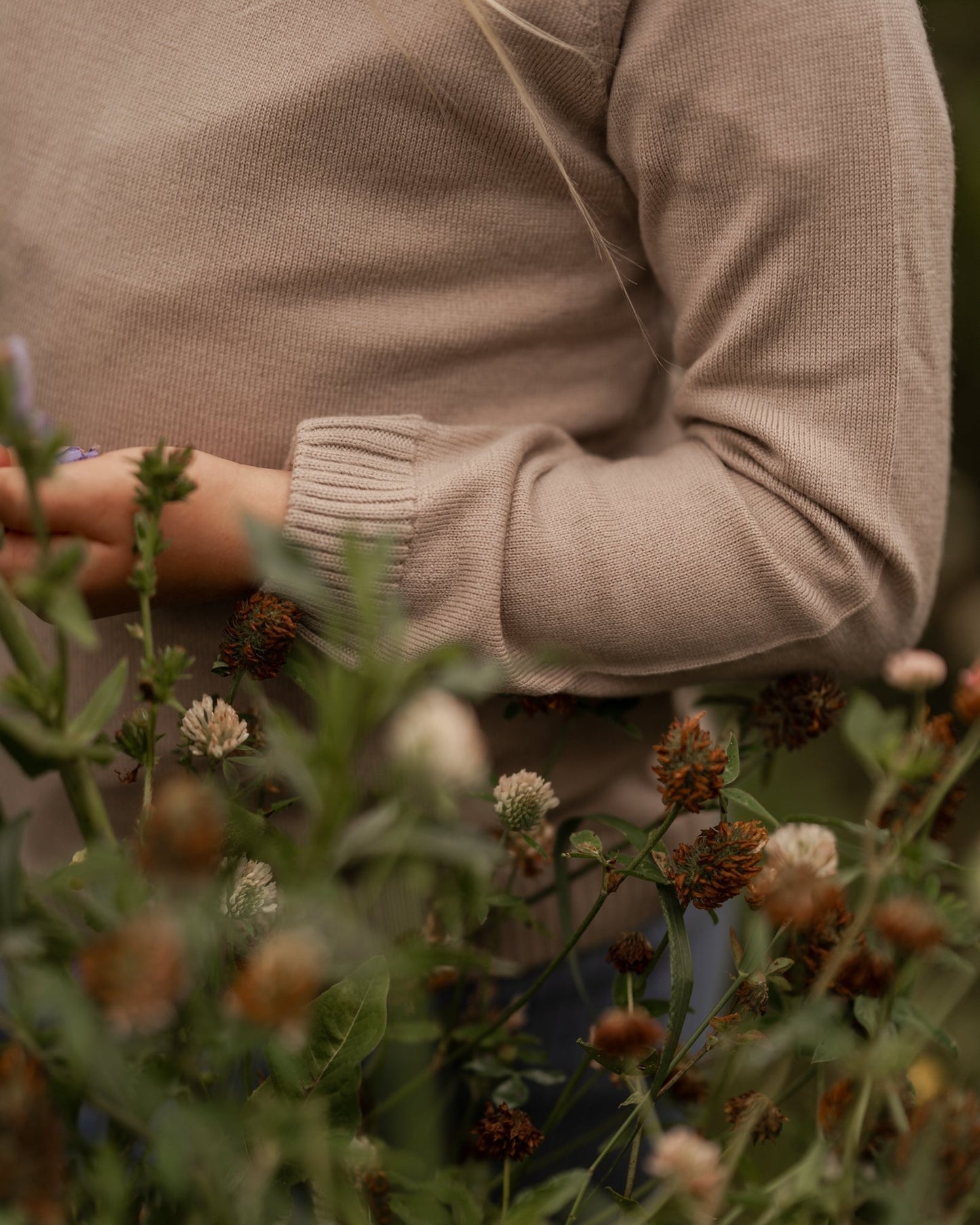 Lea bluse, 100% merinould - Hanevild