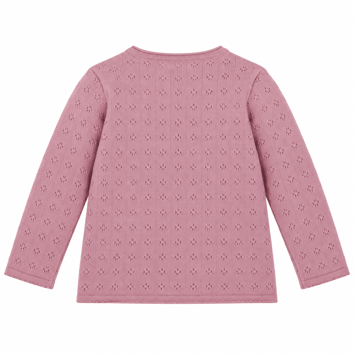 Økologisk uld bluse – rosa - Hanevild
