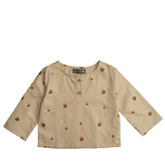 Hanevild Agern bluse Blouses Cream