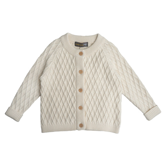 Hanevild Aksel cardigan Blouses Birch