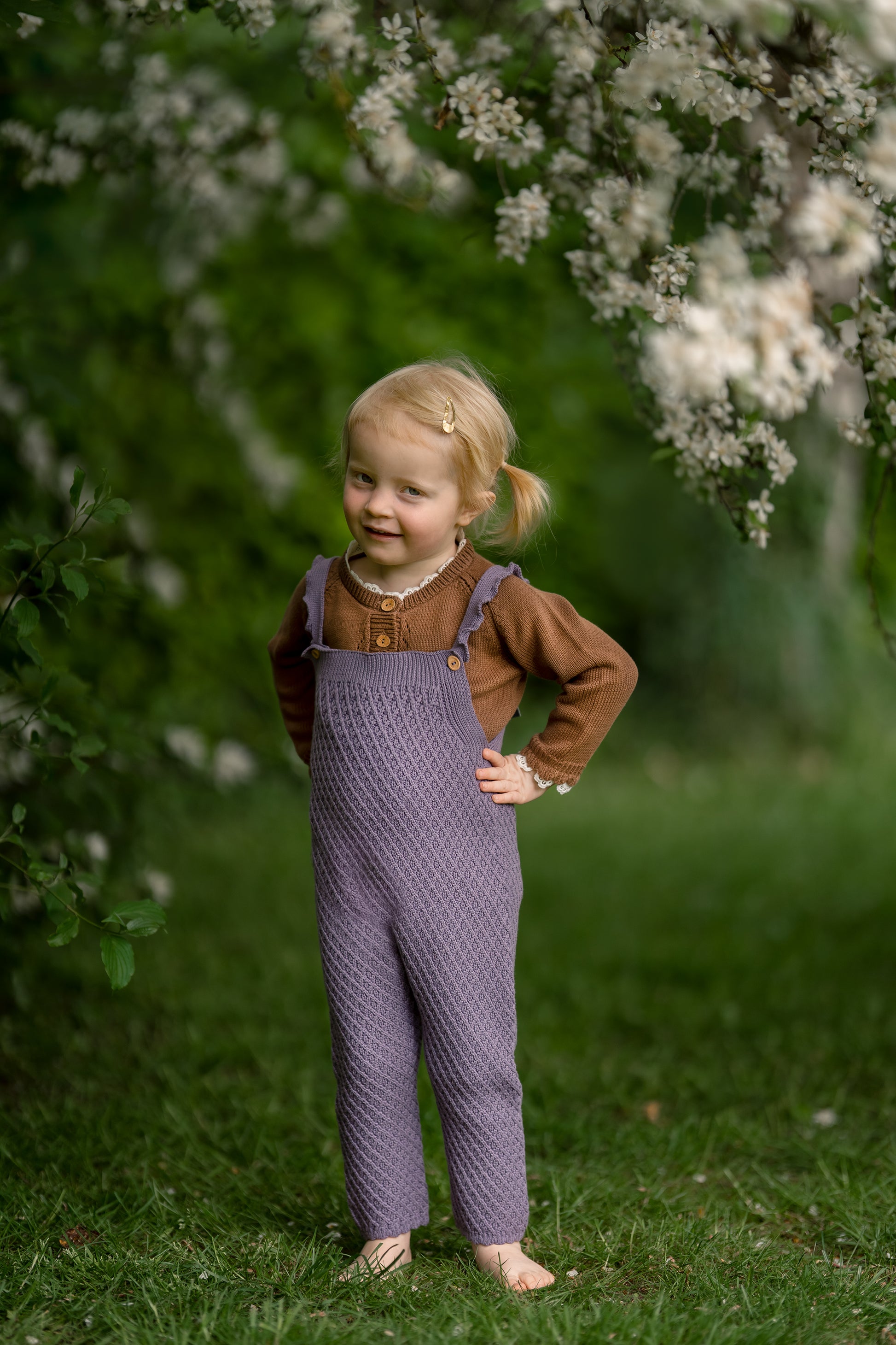 Hanevild Alma pants, lilla Pants Dusty purple