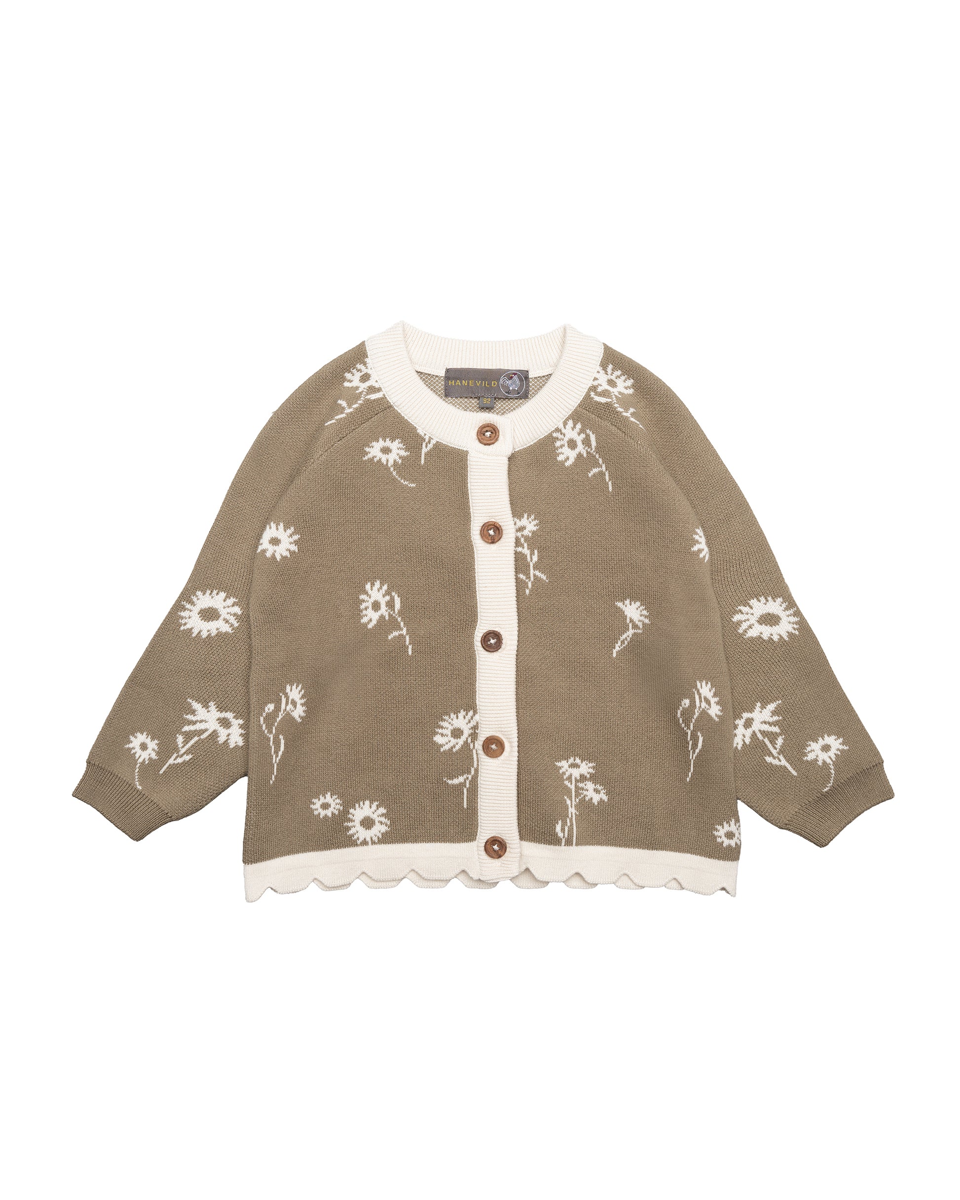 Hanevild Alva cardigan Blouses coriander