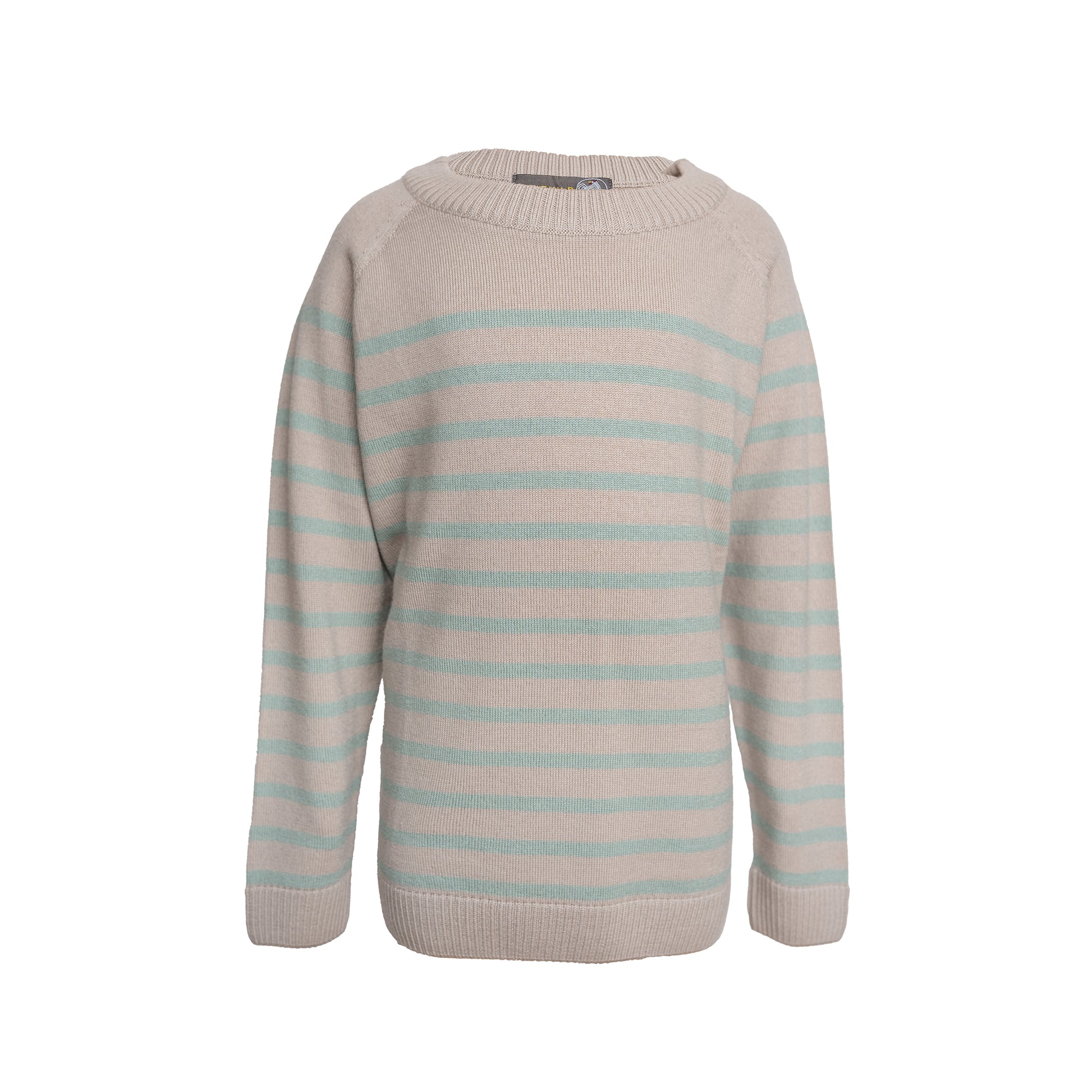 Hanevild Bertil bluse, merinould Blouses cream oatmeal