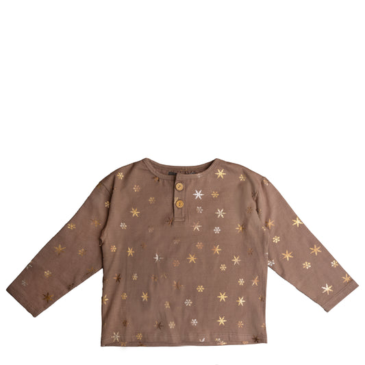 Hanevild Bertil bluse, sneprint Blouses Caribou