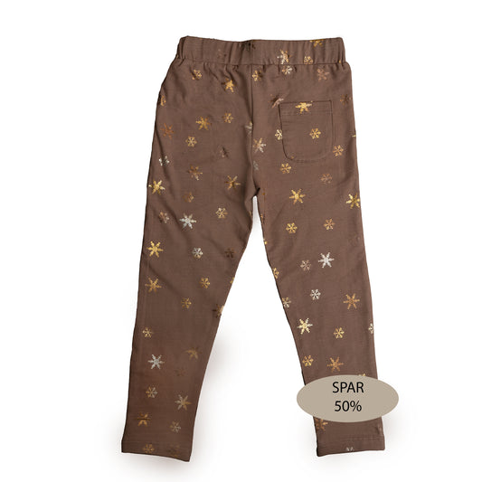 Hanevild Bertil bukser, sneprint Pants Caribou